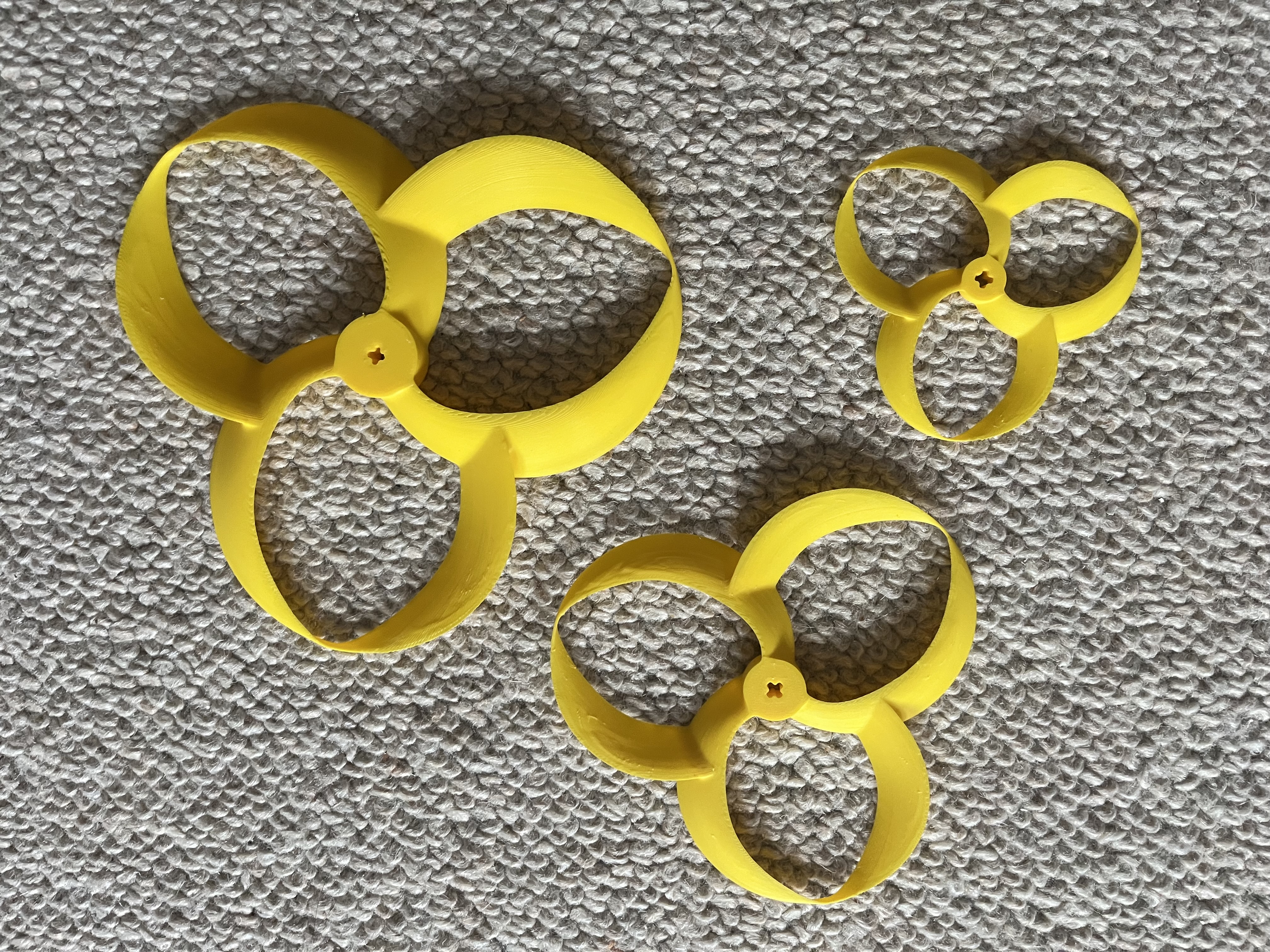 Toroidal propeller for LEGO TECHNIC