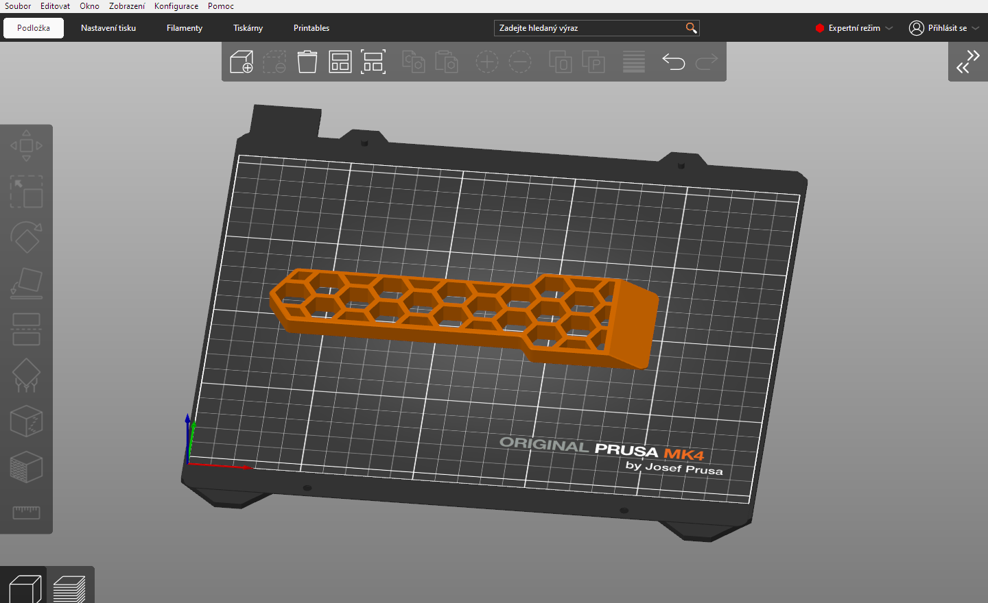 Bigger hexagonal scraper