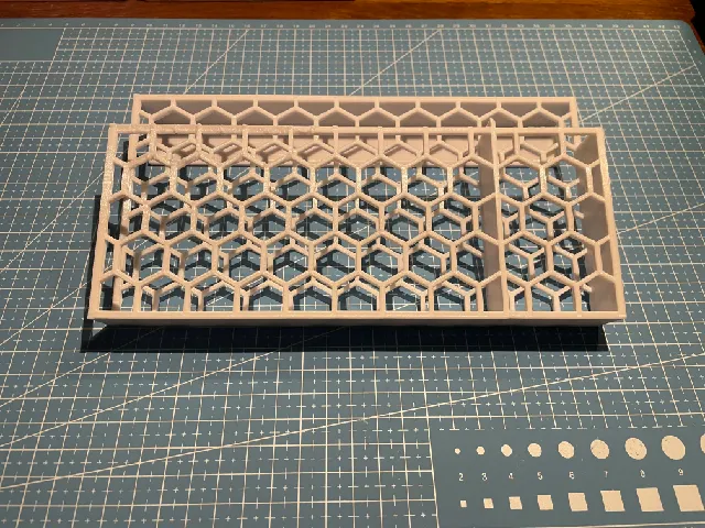 Phone and Remote Honeycomb Holder for IKEA Brimnes