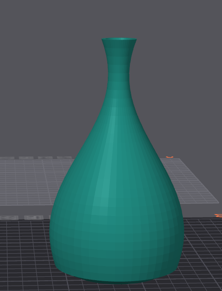 a short but thick vase perfect for cut flowers