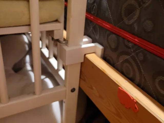 Baby bed holder