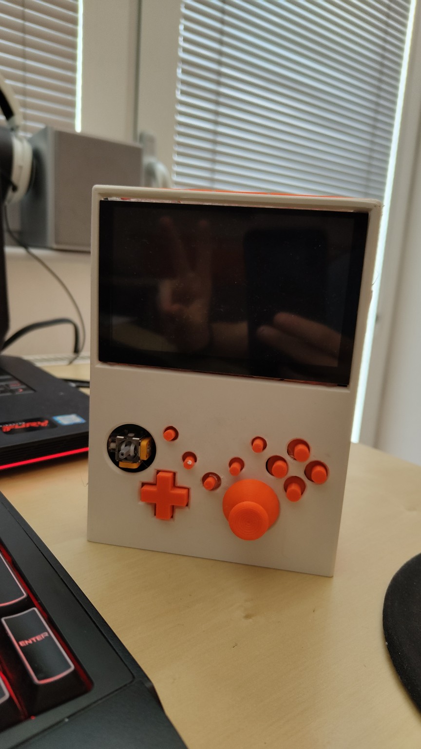 PiBoy with Raspberry Pi 5, UPS HAT, and 7" LCD