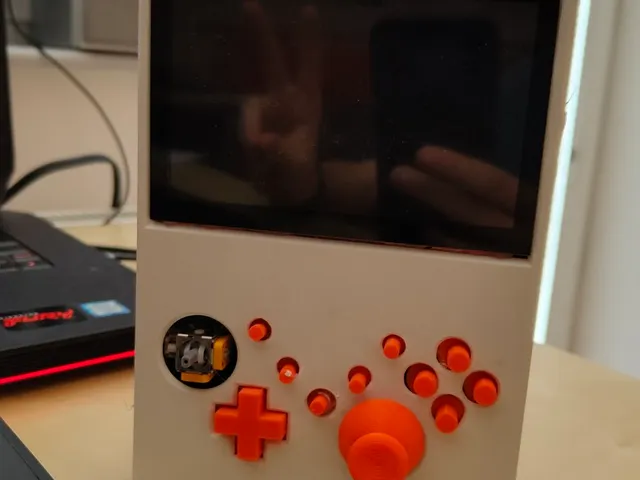 PiBoy with Raspberry Pi 5, UPS HAT, and 7" LCD