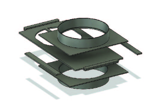 Dust suction valve / air suction valve