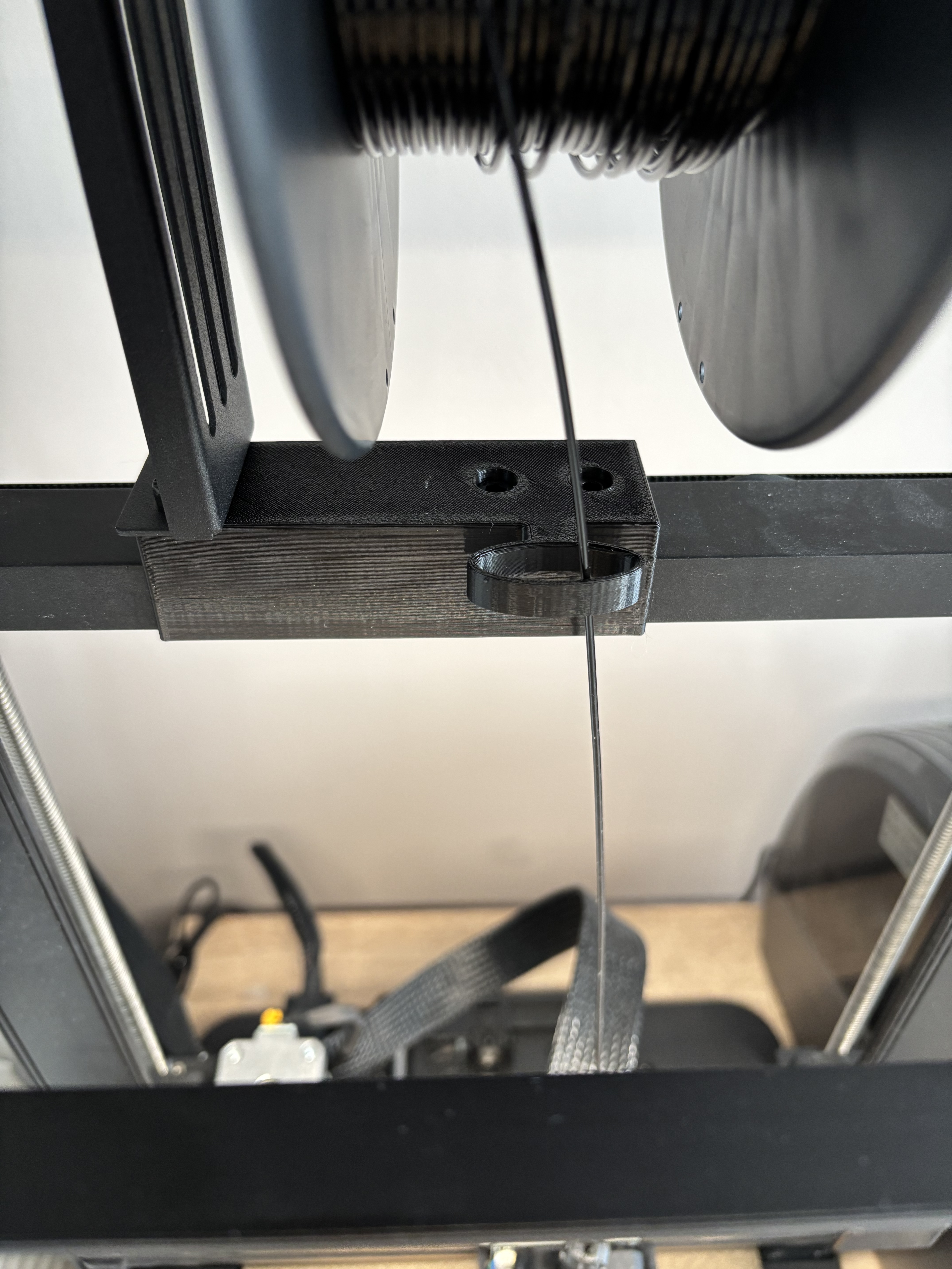 Rotate the spool 90 degrees Ender 3 V3 SE