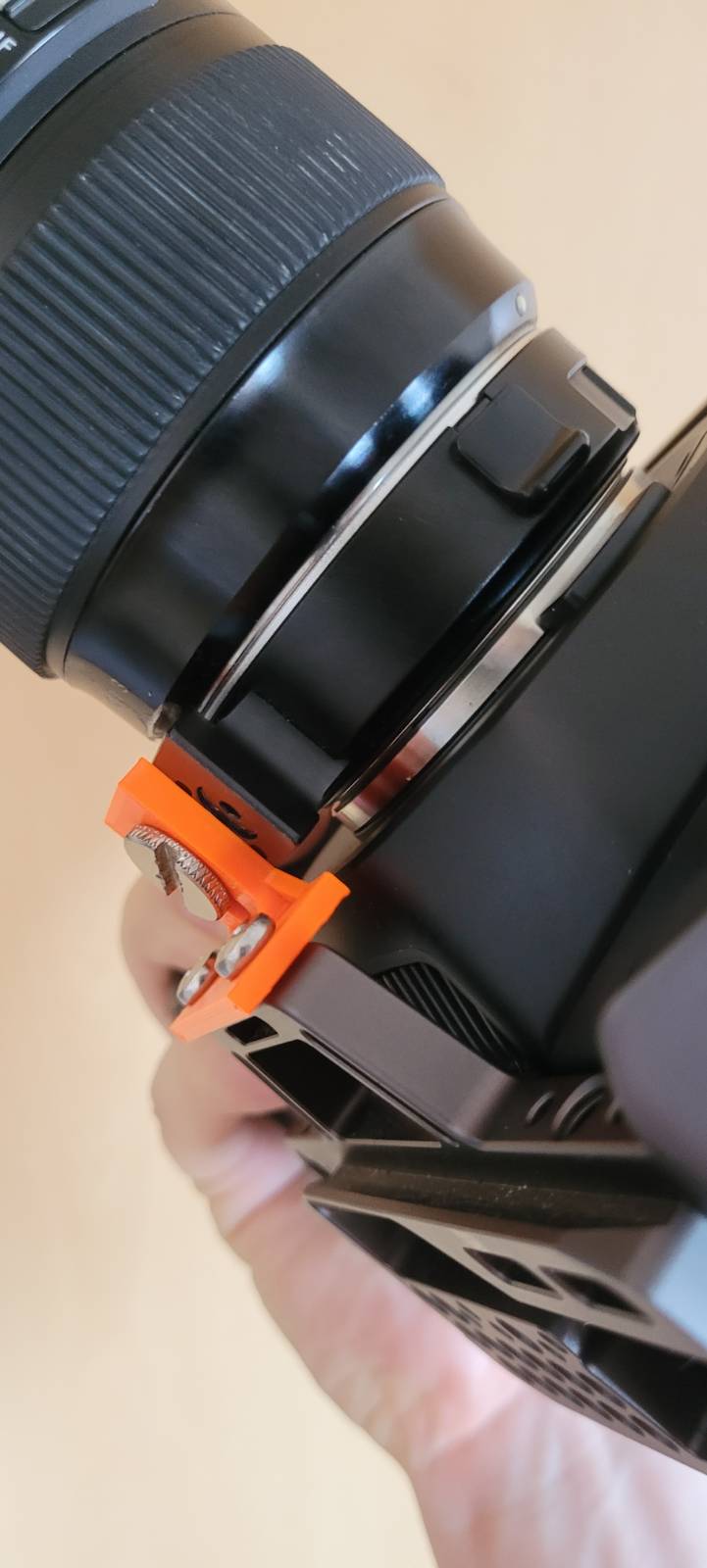 BMPCC 4K speedbooster support