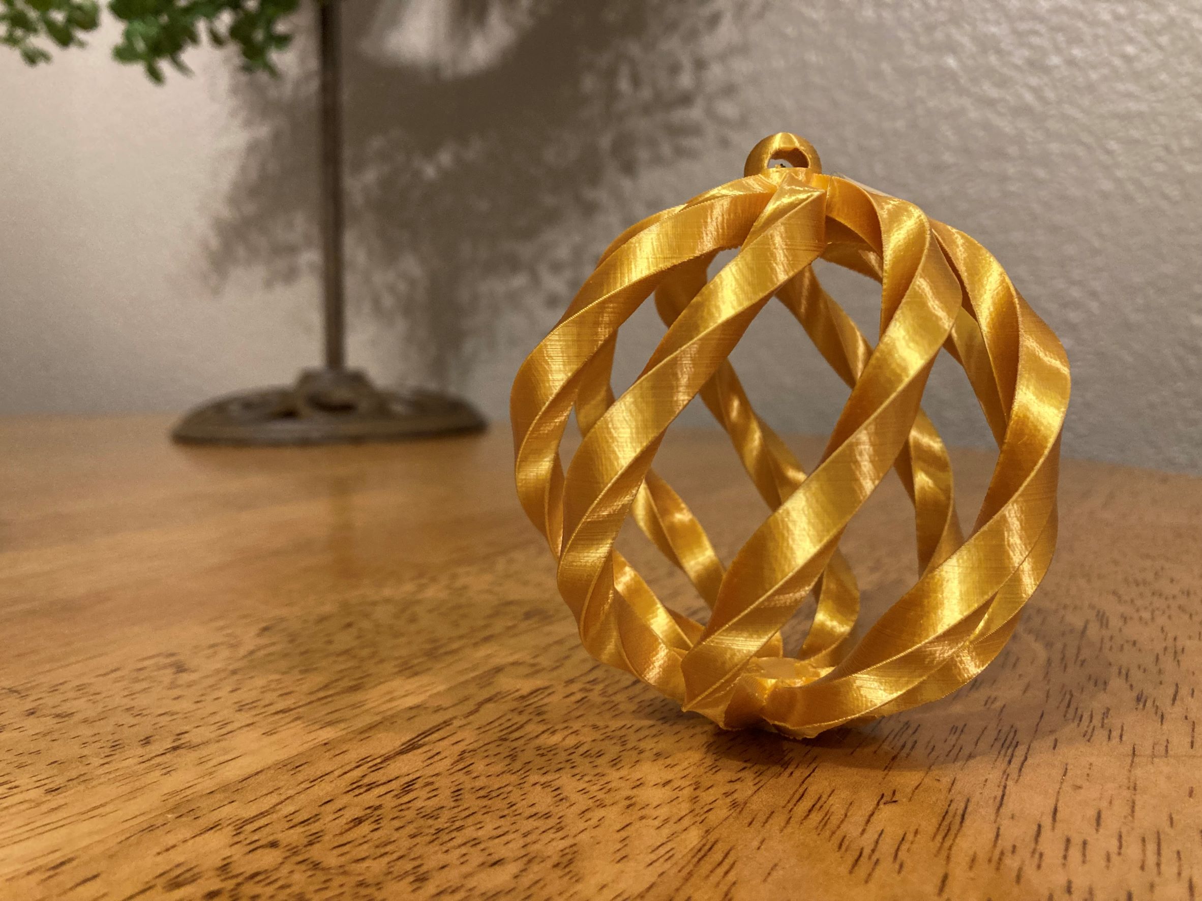Spiral Christmas Ornament