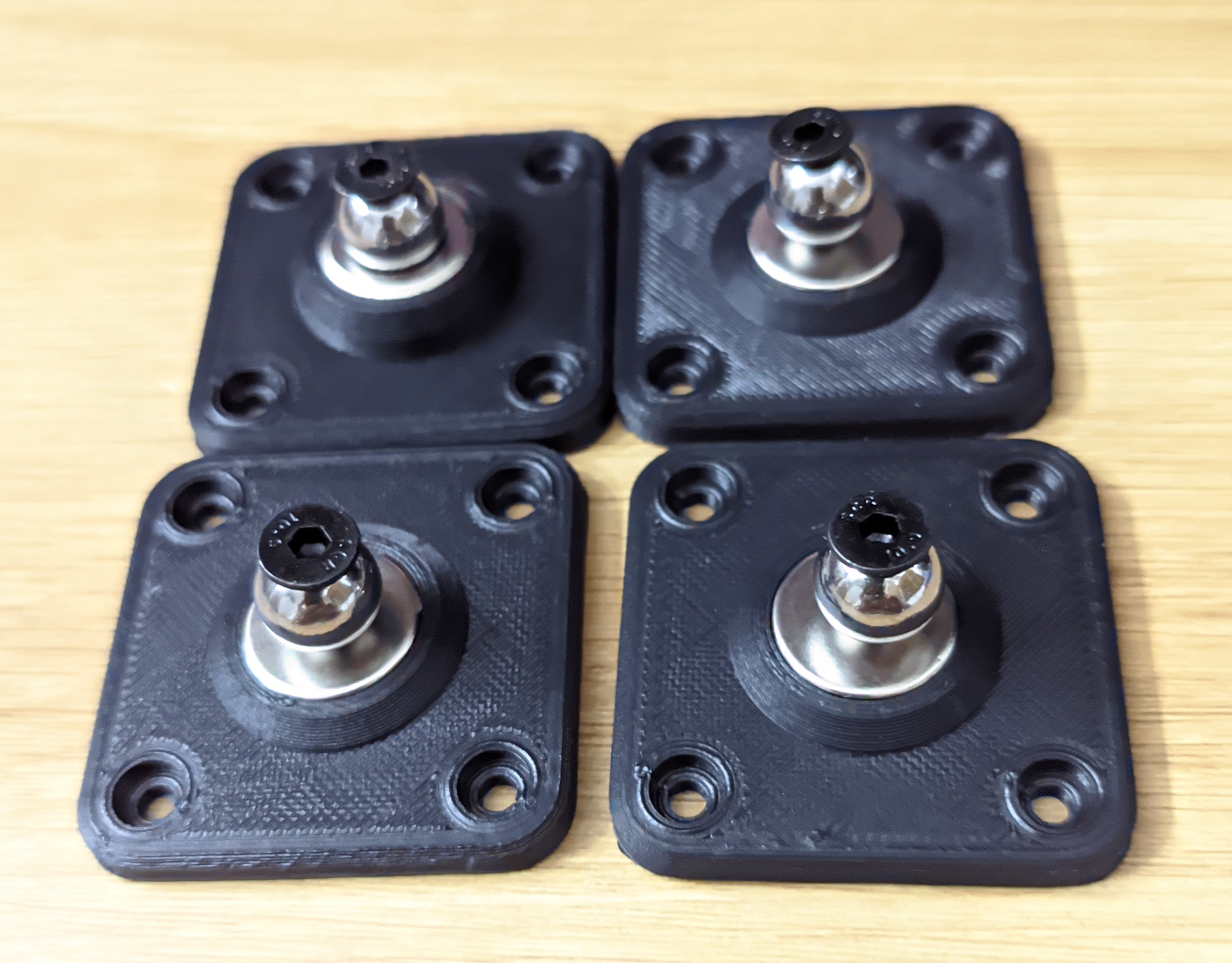 K1 Max Rigid Bed Mounts — miniatura 3