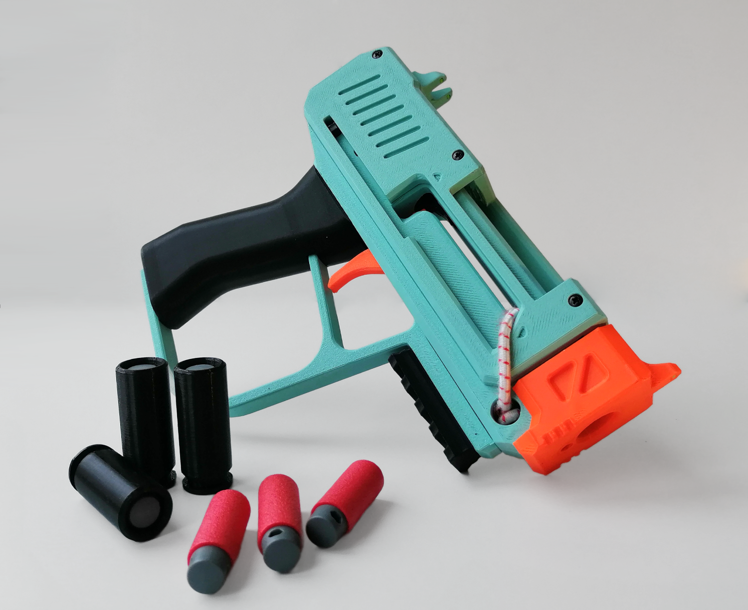 Miniatura 2 do modelo 3D SKLEP mk1_Shell ejecting Nerf string blaster