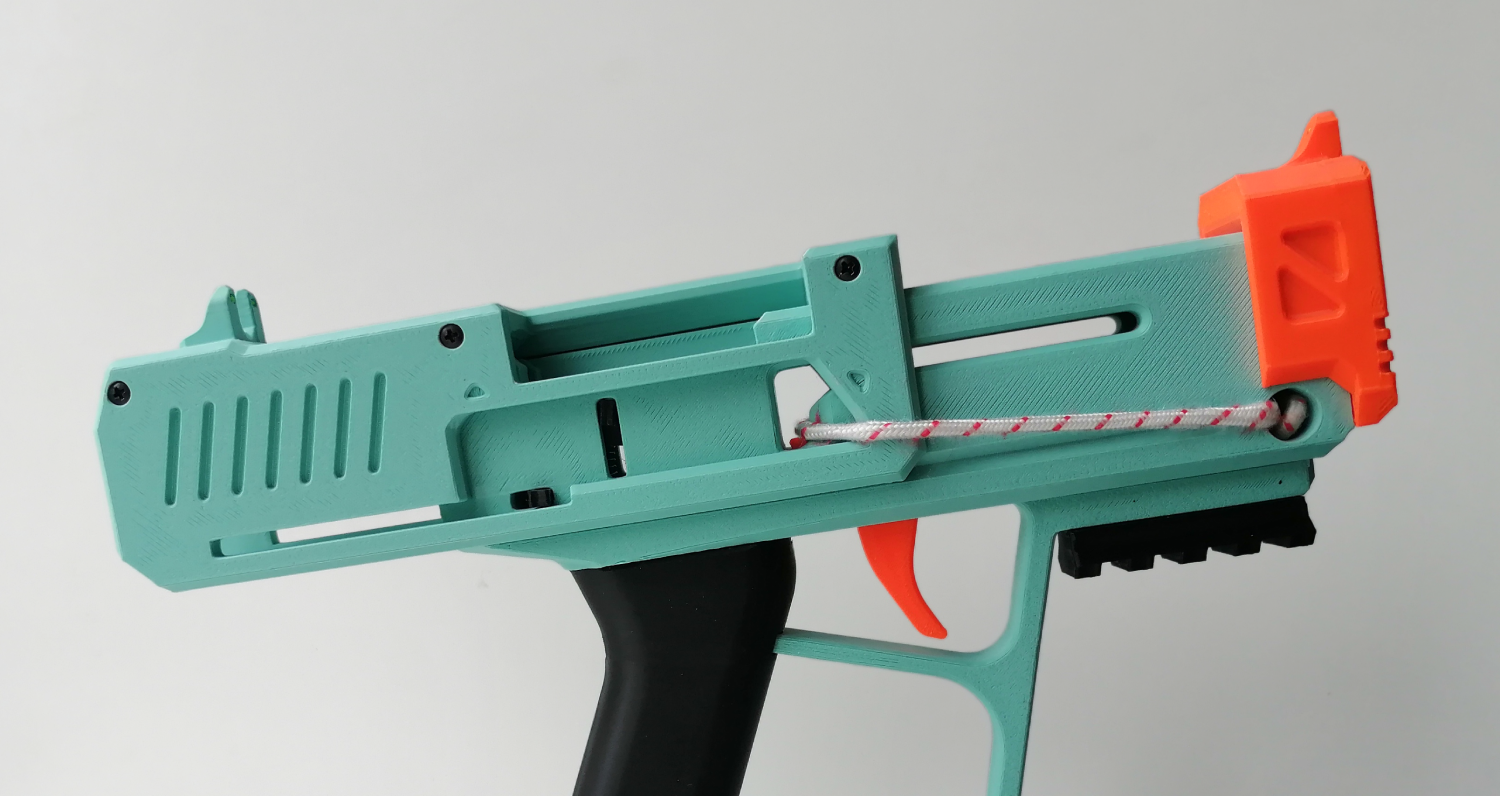 Miniatura 3 do modelo 3D SKLEP mk1_Shell ejecting Nerf string blaster