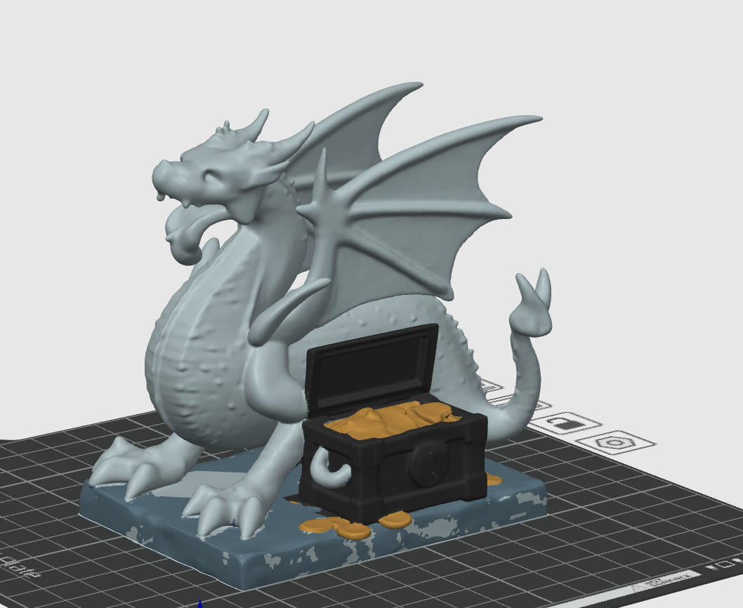 Miniatura 2 do modelo 3D The Ice Dragon