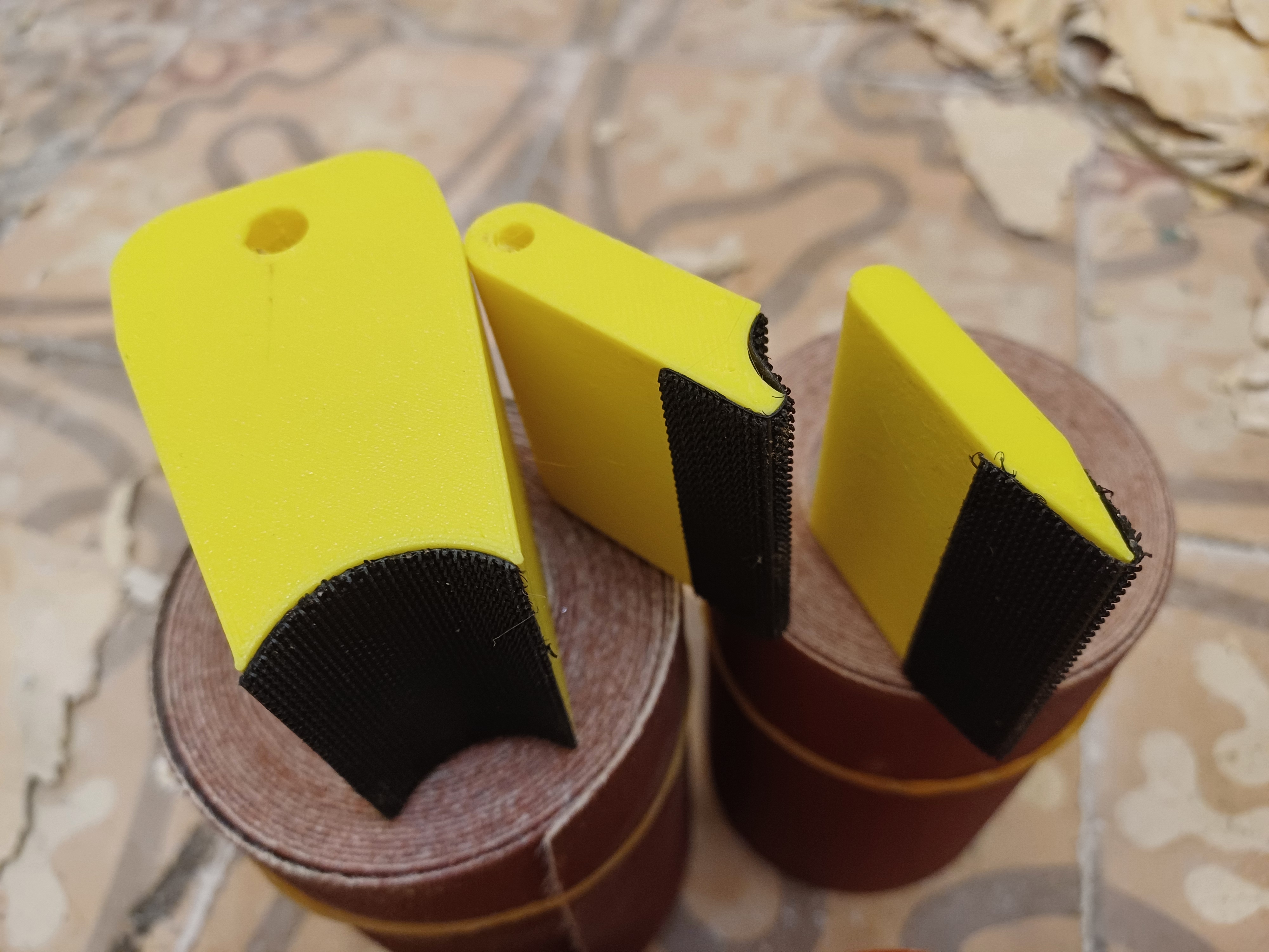 OpenSCAD spatula, sanding block & stirrer - fully customizable — miniatura 3