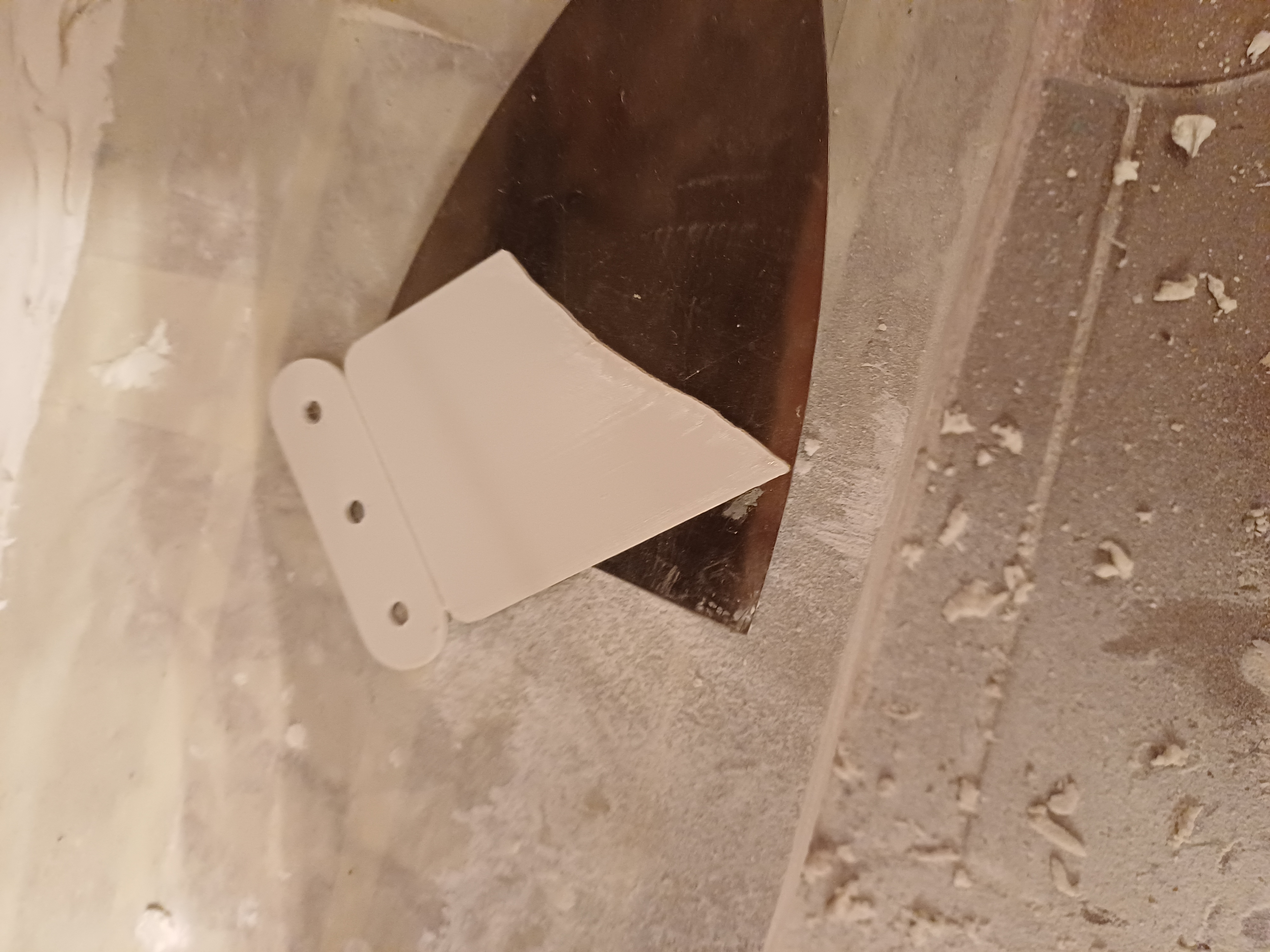 OpenSCAD spatula, sanding block & stirrer - fully customizable — miniatura 5