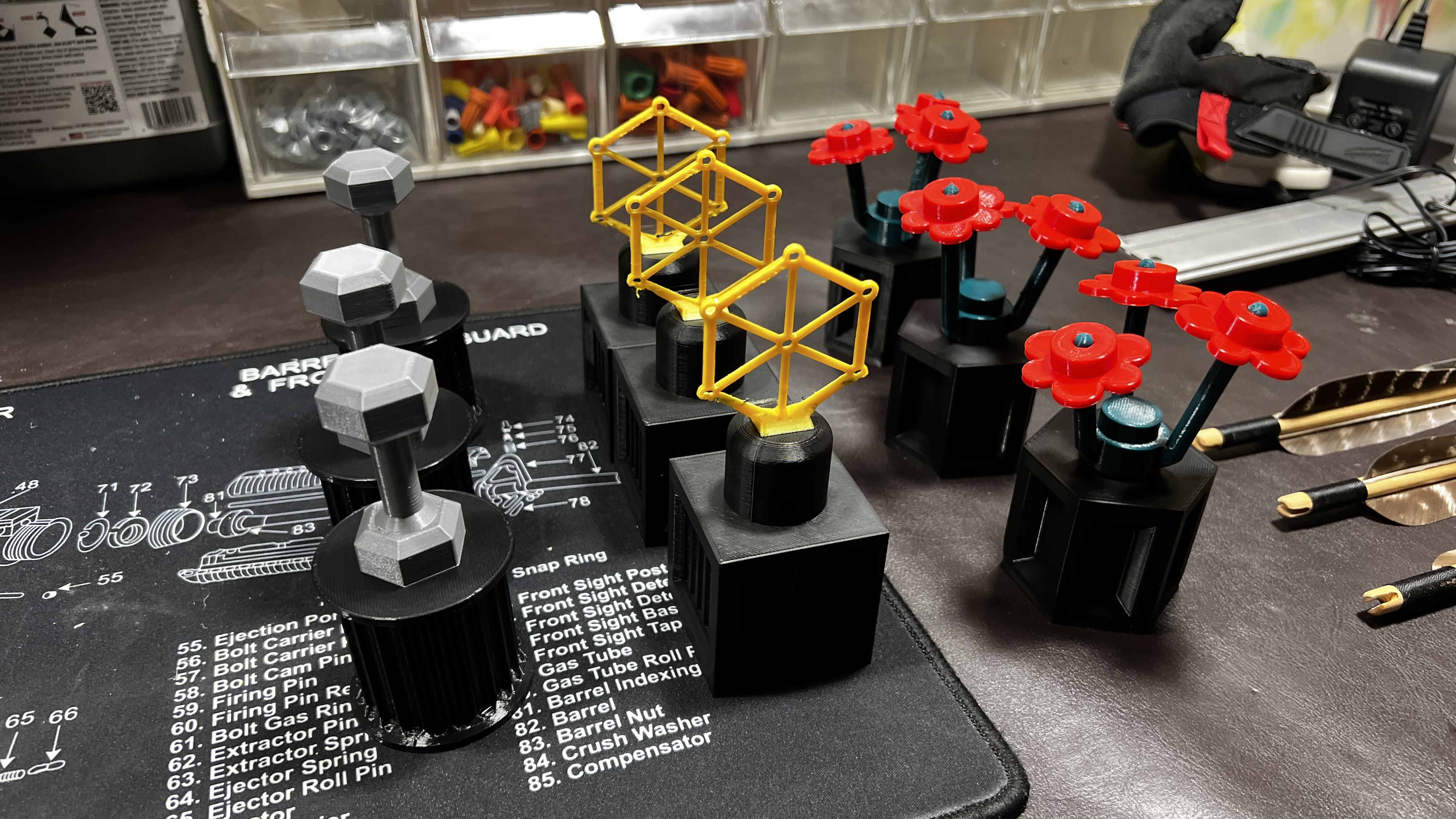 Trophies for truss competition