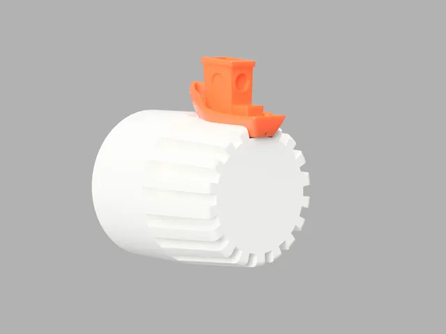 Heater knob boat clip