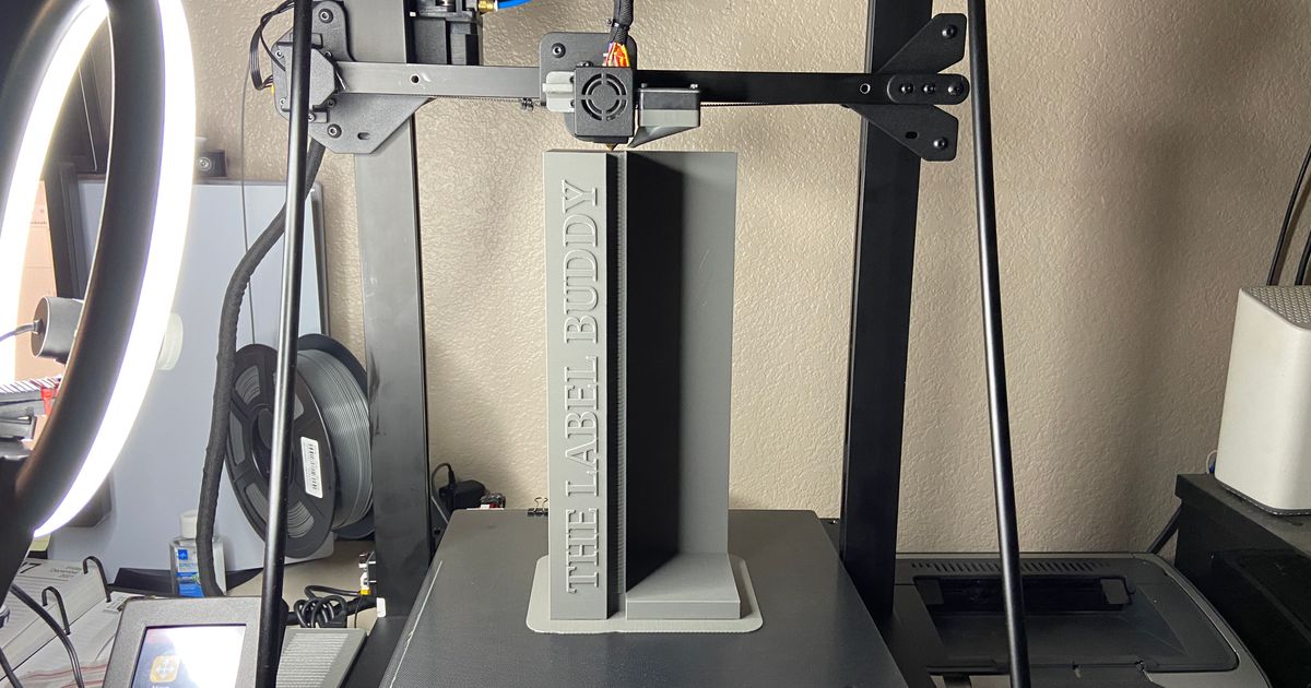 The Label Buddy v1.2 by Manish Wayz Download free STL model