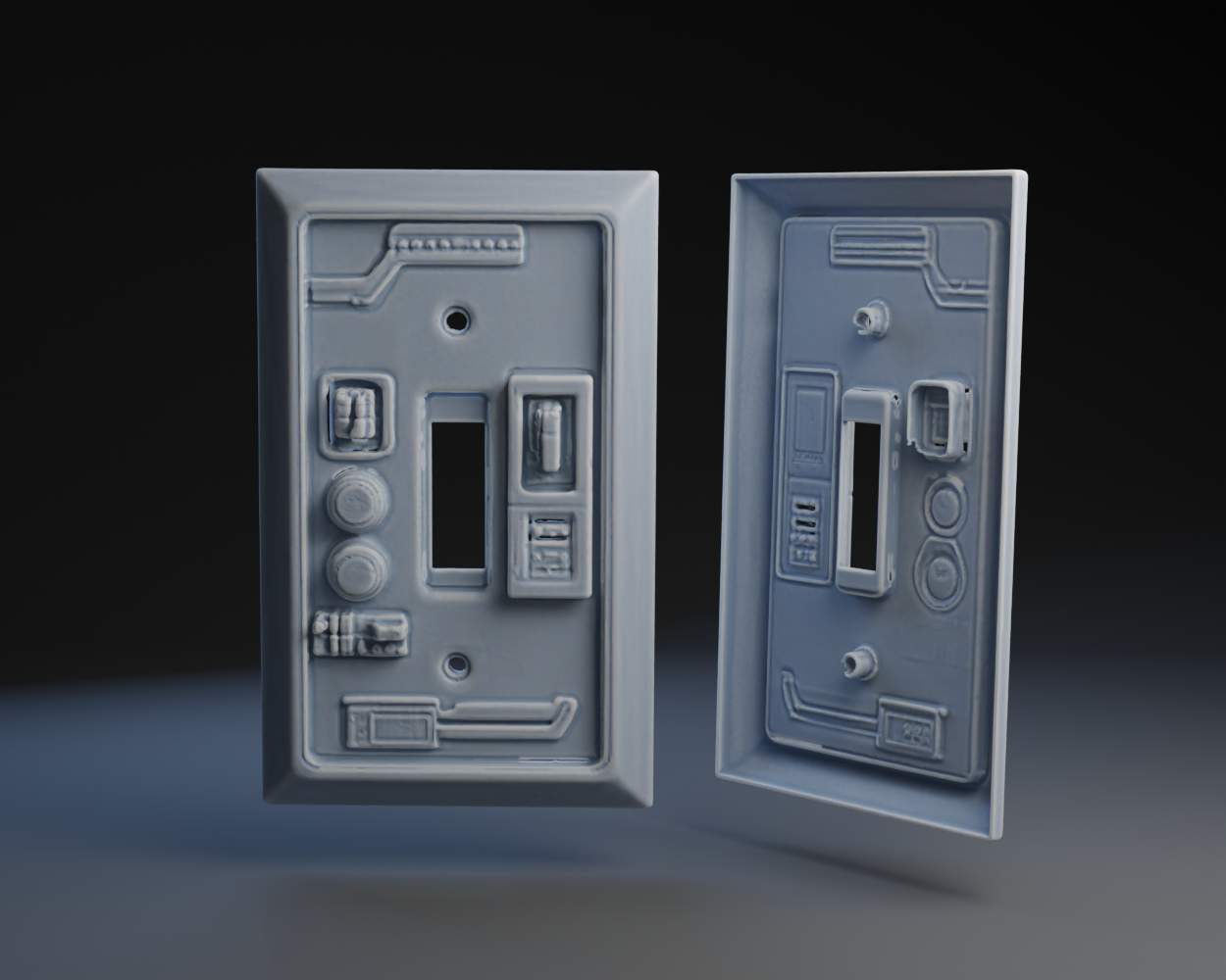 Star Wars Light Switch Plate