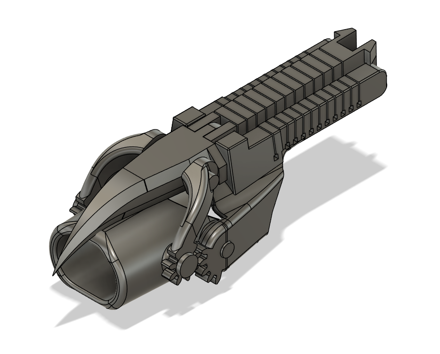 Miniatura 2 do modelo 3D Claw prototype V4