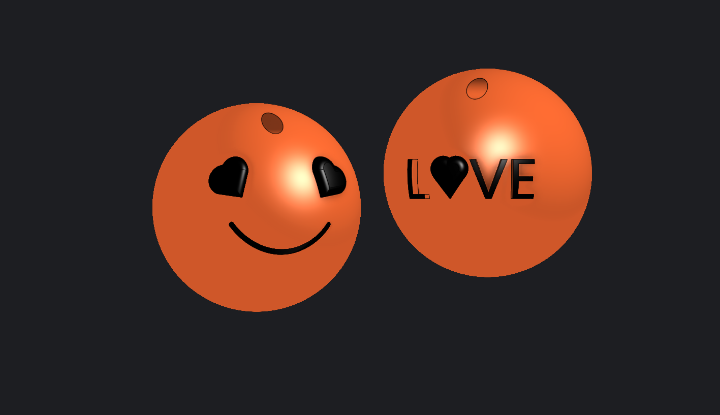 ownMade - Love Emoji Smiley Keychain