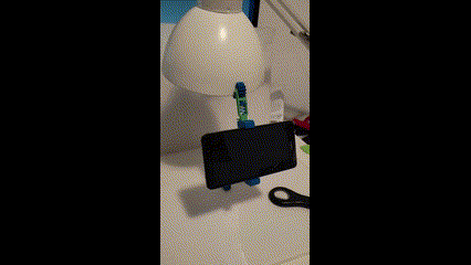 Adjustable Clamp Attachment for IKEA Tertial Lamp