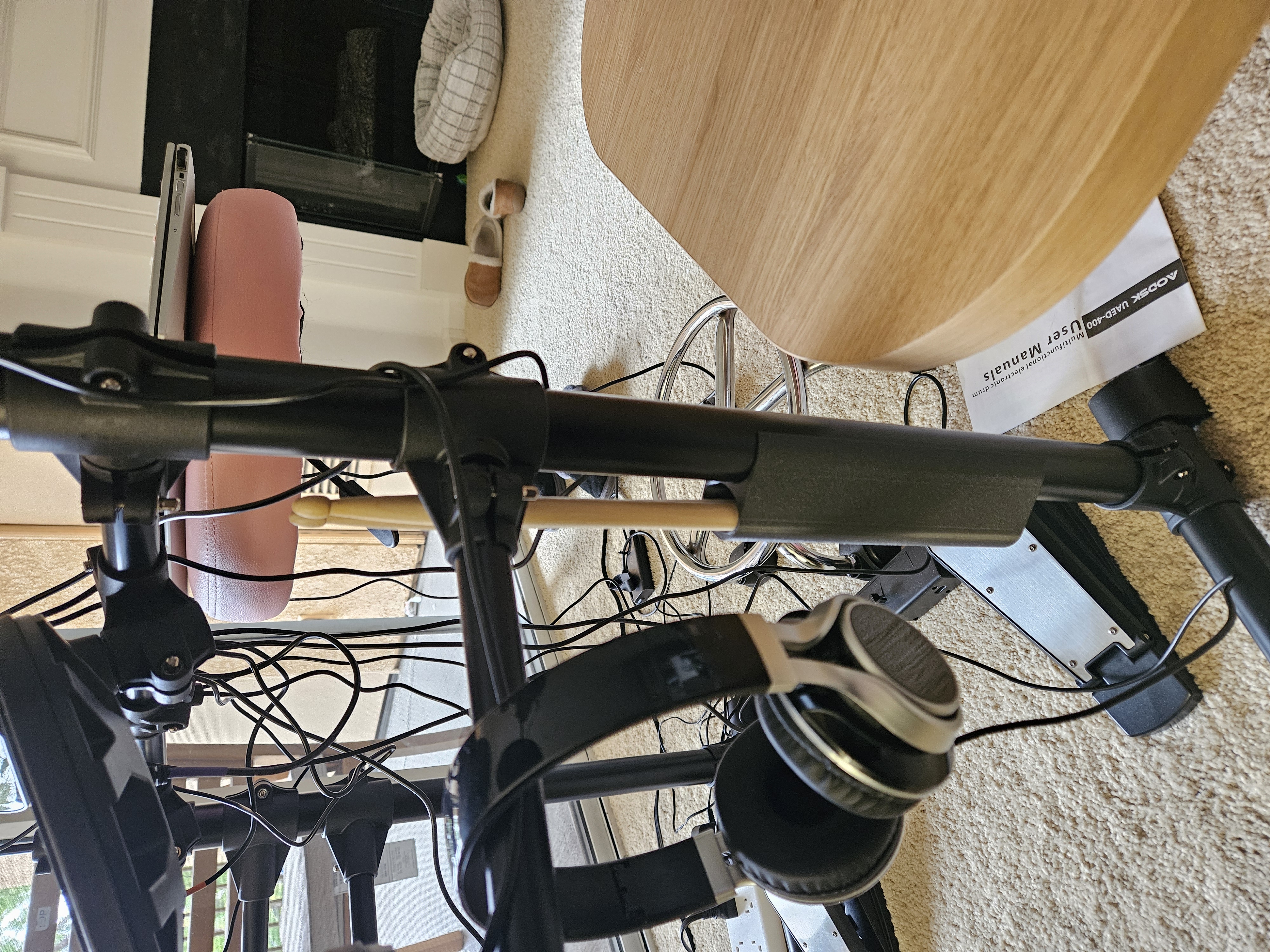Drumstick holder for AODSK AED-400 drum kit