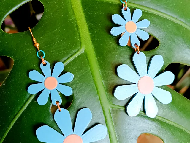 Daisy earrings