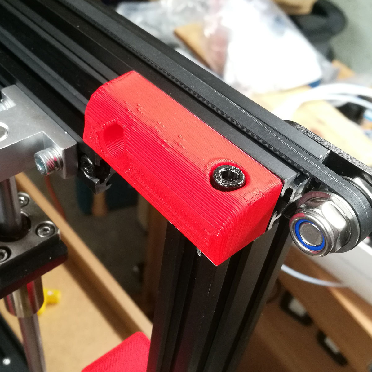 Ender 5 Plus End Cover for used with crossbar relocator by Paw85 ...