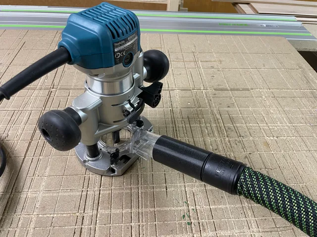 Festool adapter for suction tube to Makita