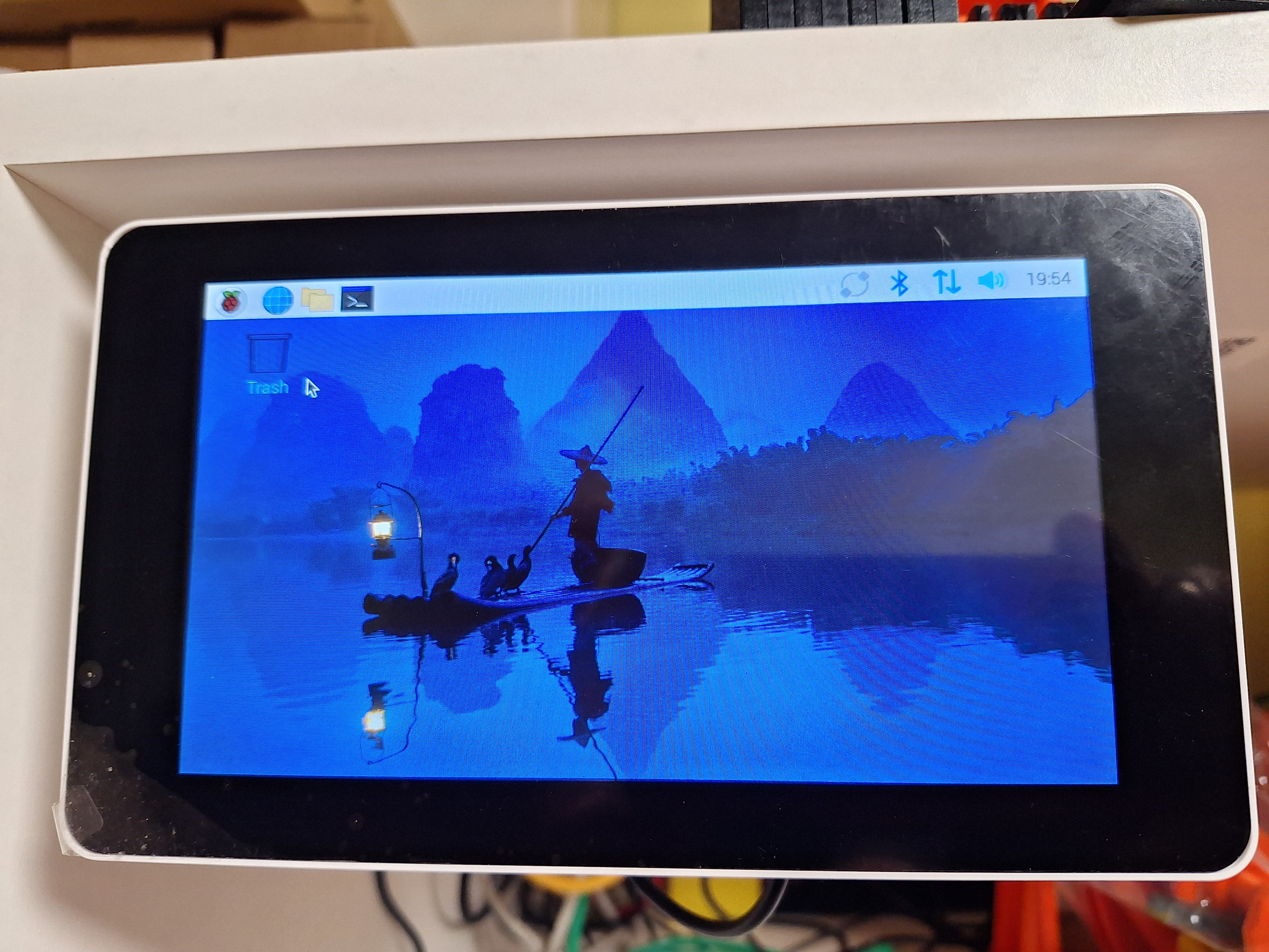 Raspberry Pi 4B and 7" TouchScreen Enclosure