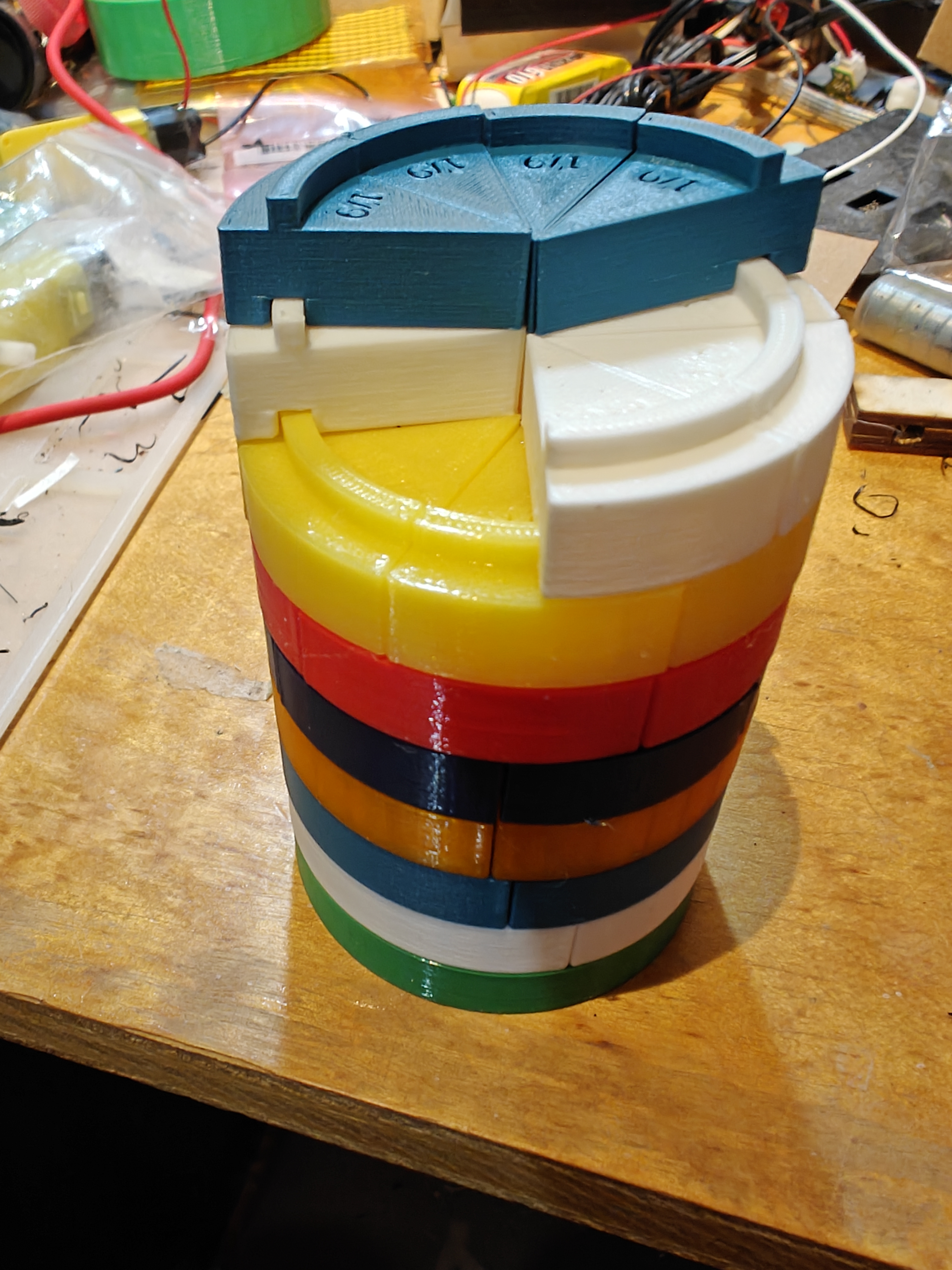 Fraction Tower Openscad version