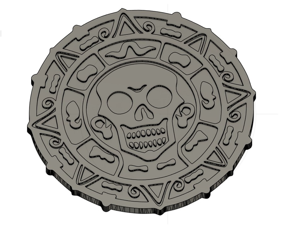 disney cruise Pirate Coin