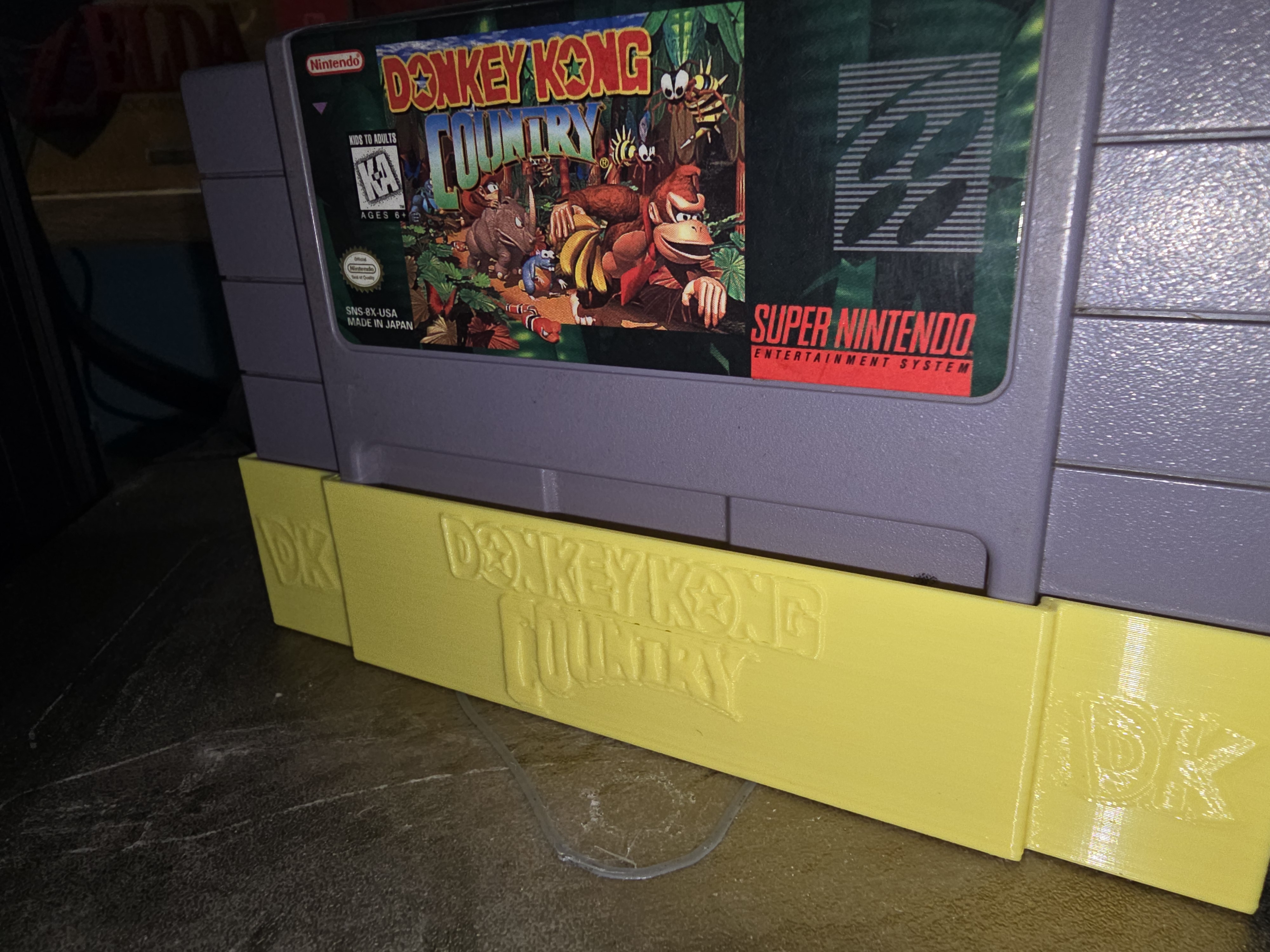 Donkey Kong Country Dust Cover (game not included)