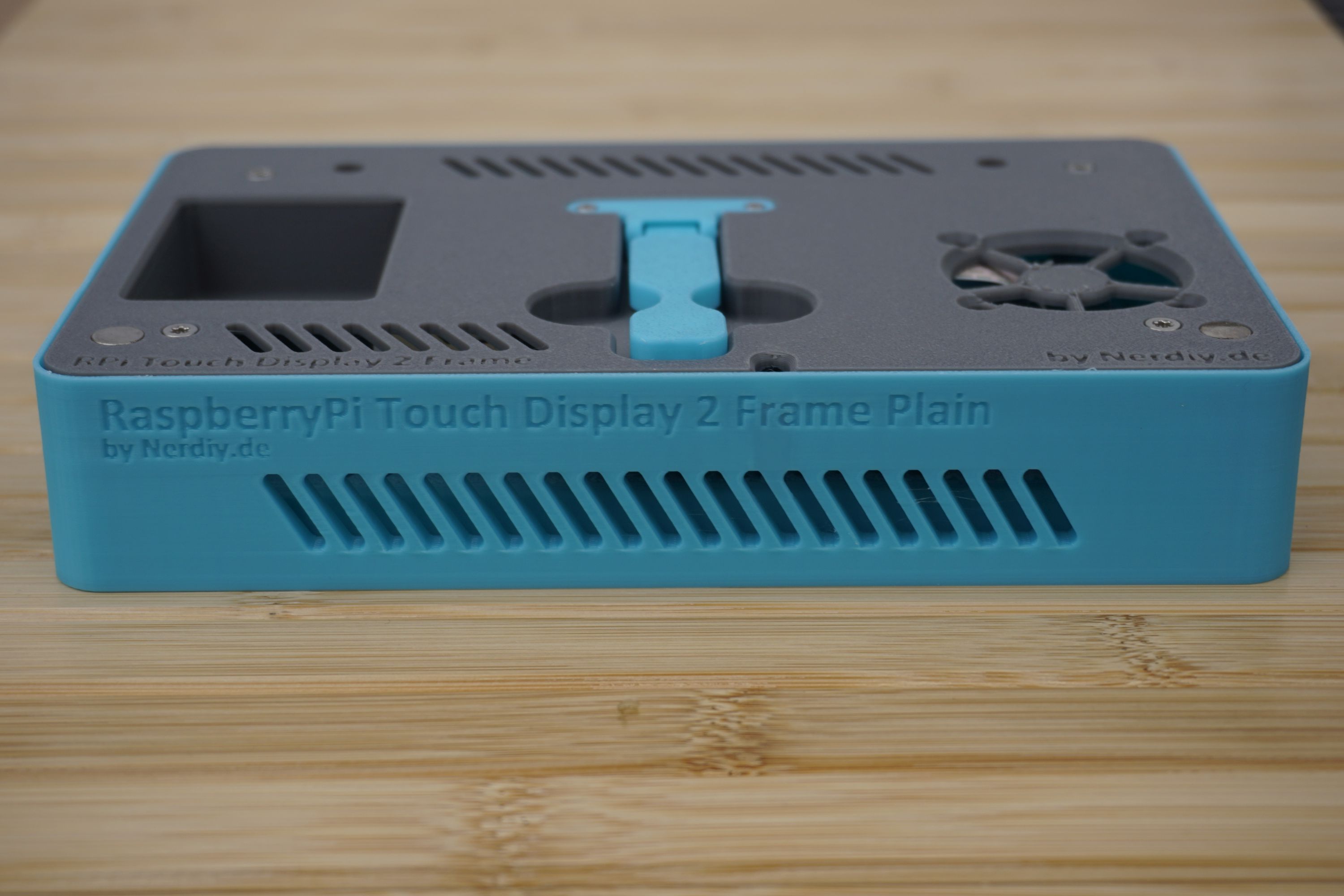 Raspberry Pi 7" Touch Display 2 Frame for RaspberryPi 4 - Horizontal by Nerdiy.de — miniatura 5