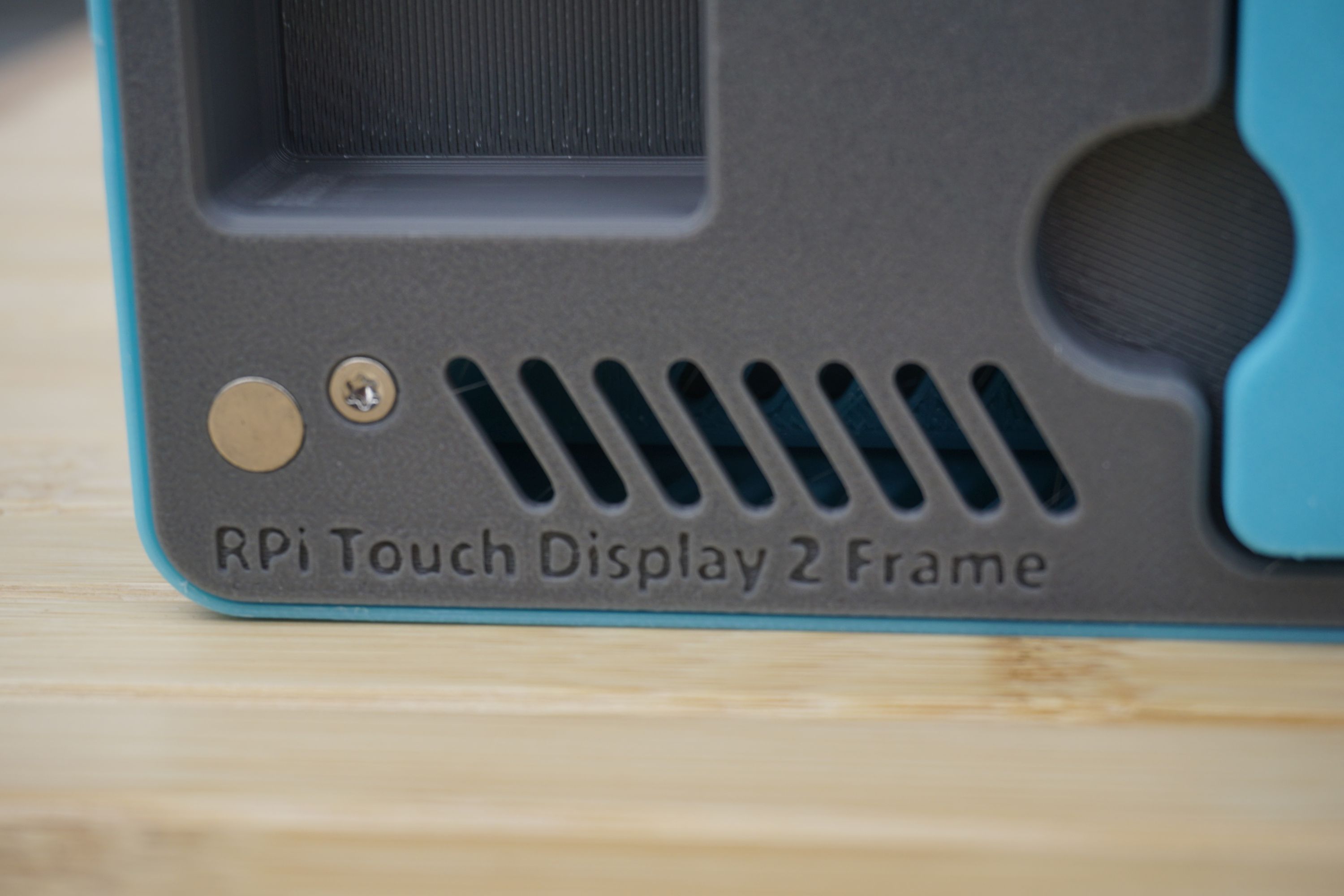 Raspberry Pi 7" Touch Display 2 Frame for RaspberryPi 4 - Horizontal by Nerdiy.de — miniatura 11