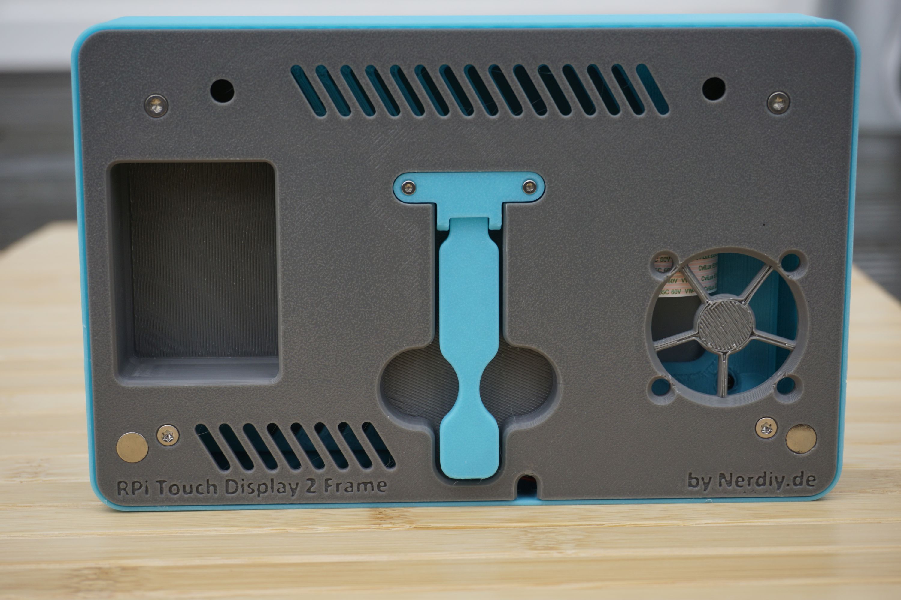 Raspberry Pi 7" Touch Display 2 Frame for RaspberryPi 4 - Horizontal by Nerdiy.de — miniatura 17