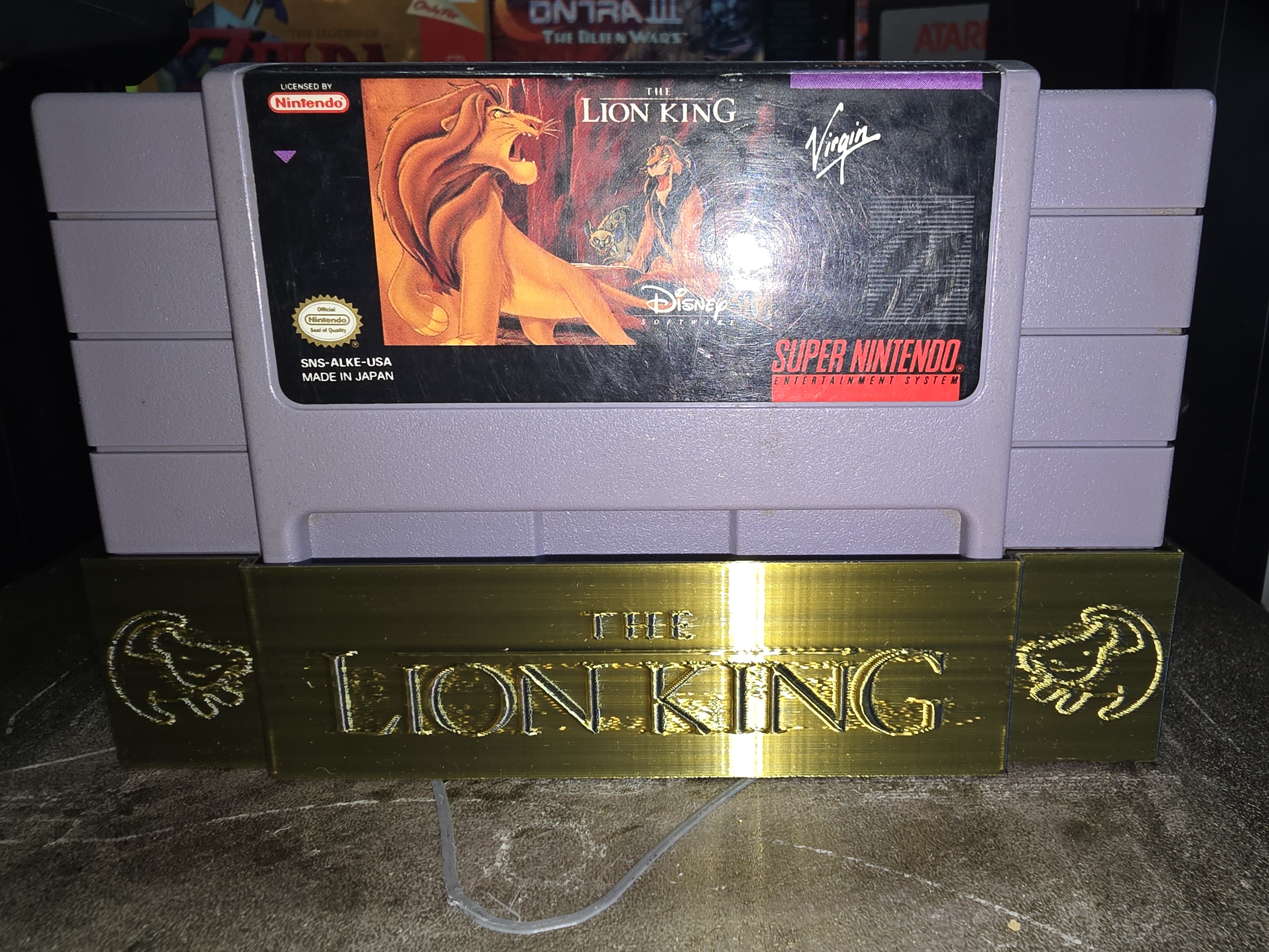 The Lion King (SNES) Dust Cover