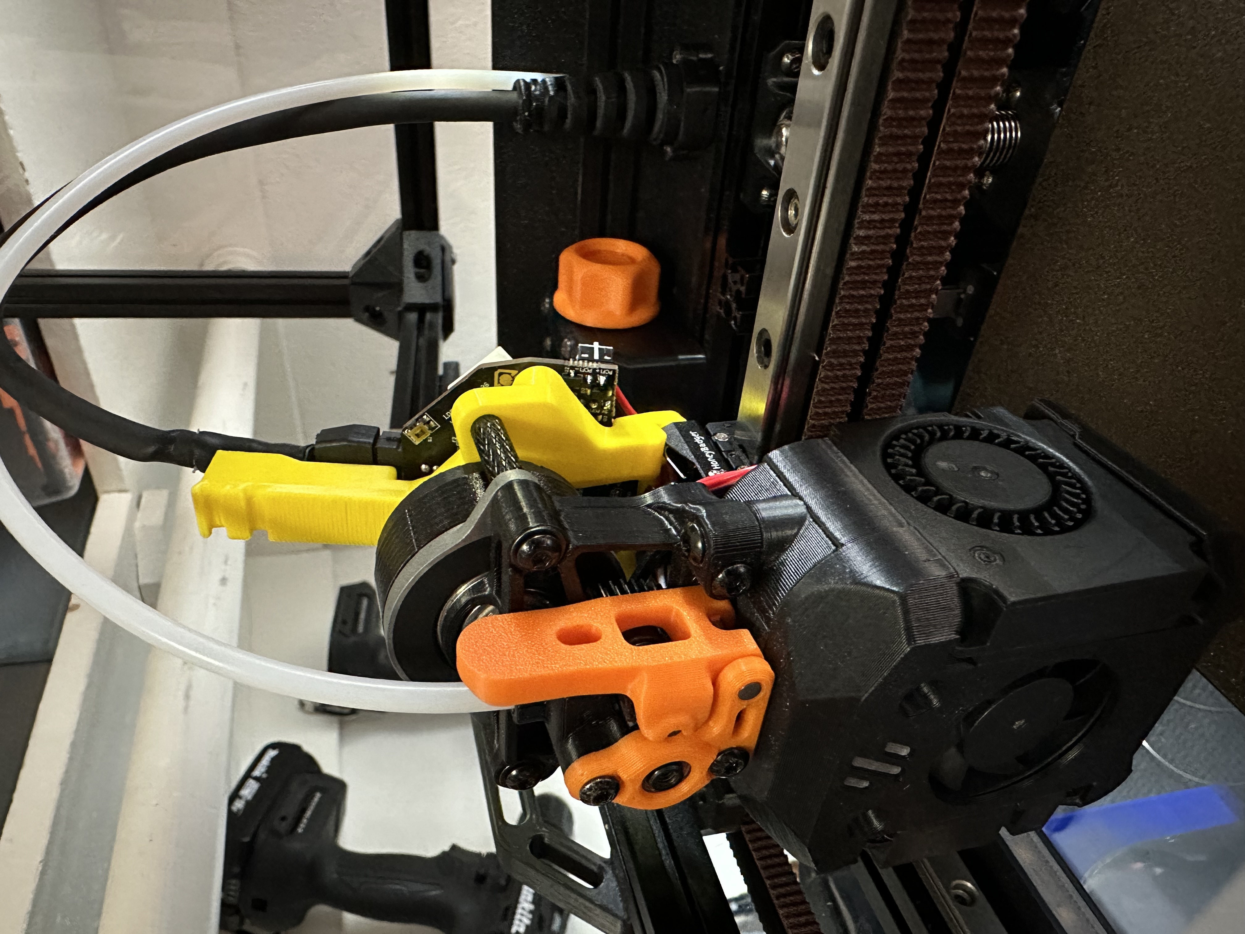 Voron 0.2 - Nitehawk 36 Rev 1.4 Mount for Dragon Burner and Sherpa Mini - VERSION 2