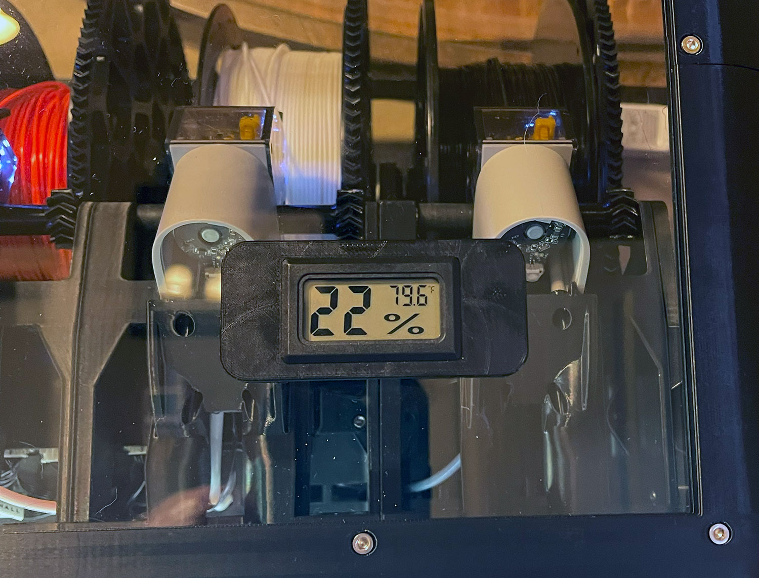 Hygrometer Mount for Python AMS
