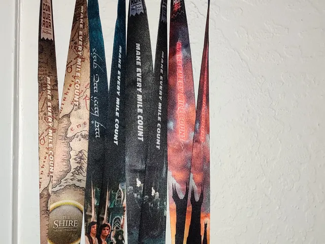 Lord of the Rings Conqueror medal display