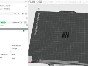 1 inch 3D Printed Spring (Test)