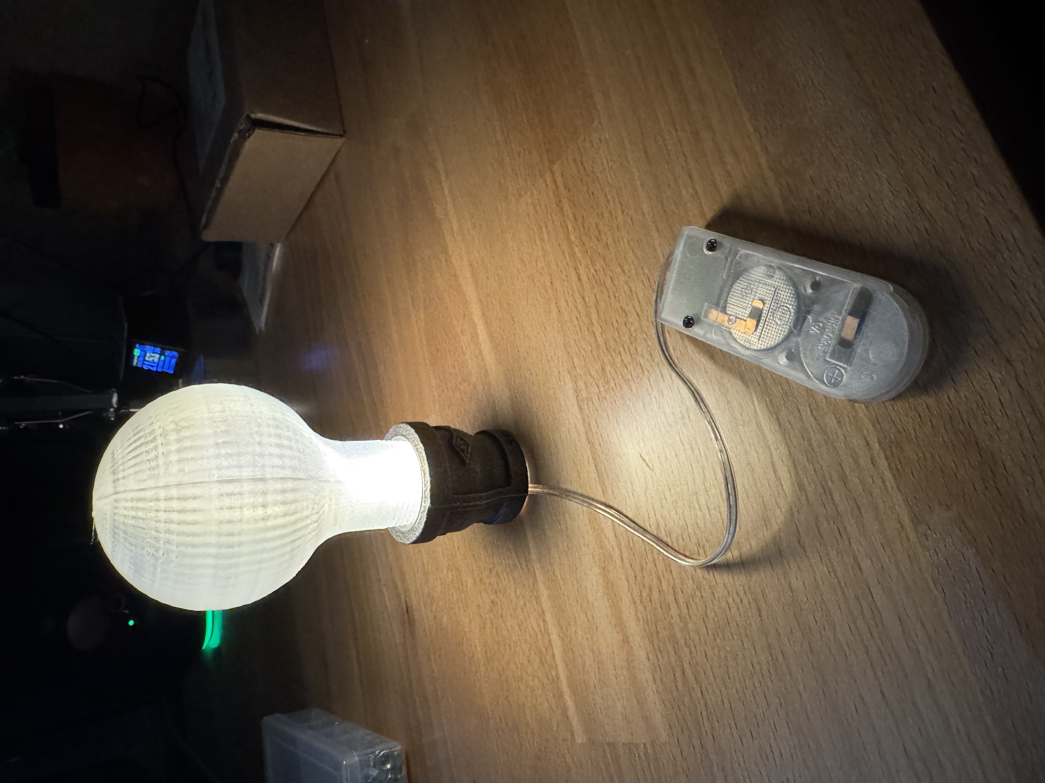 a bulb with a 3/4" black pipe tapered thread