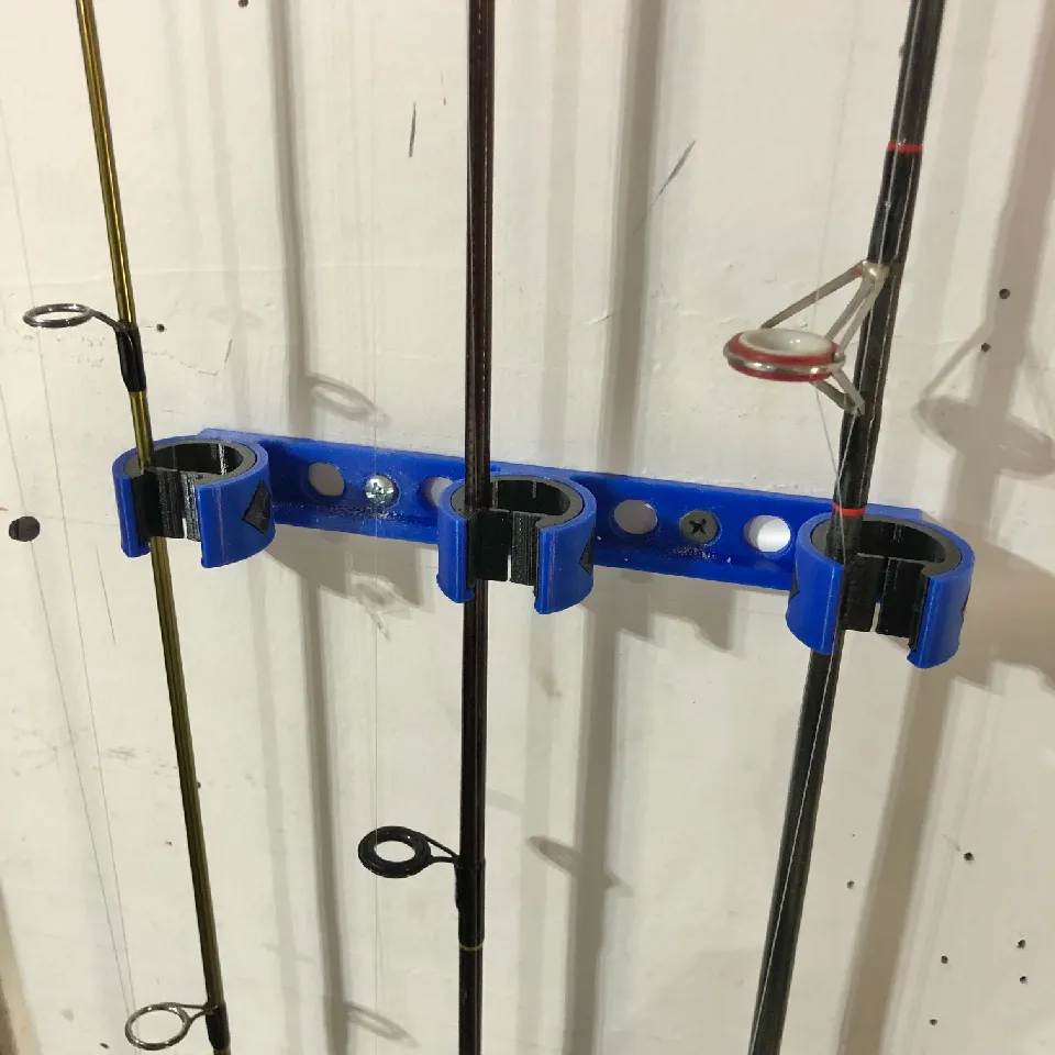Fishing Pole/Rod Holder - Vertical by Mike | Download free STL model |  Printables.com