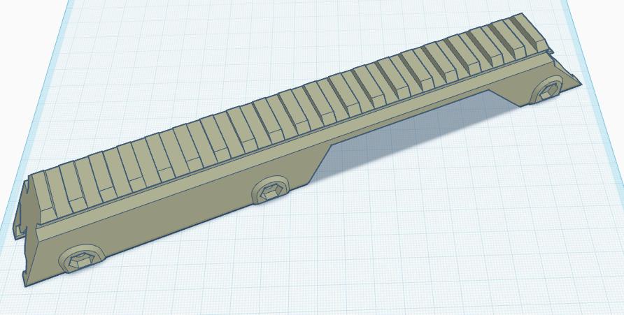 nameless 37mm (short version) Picatinny Carry Handle