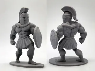Muscular Trojan Fighter