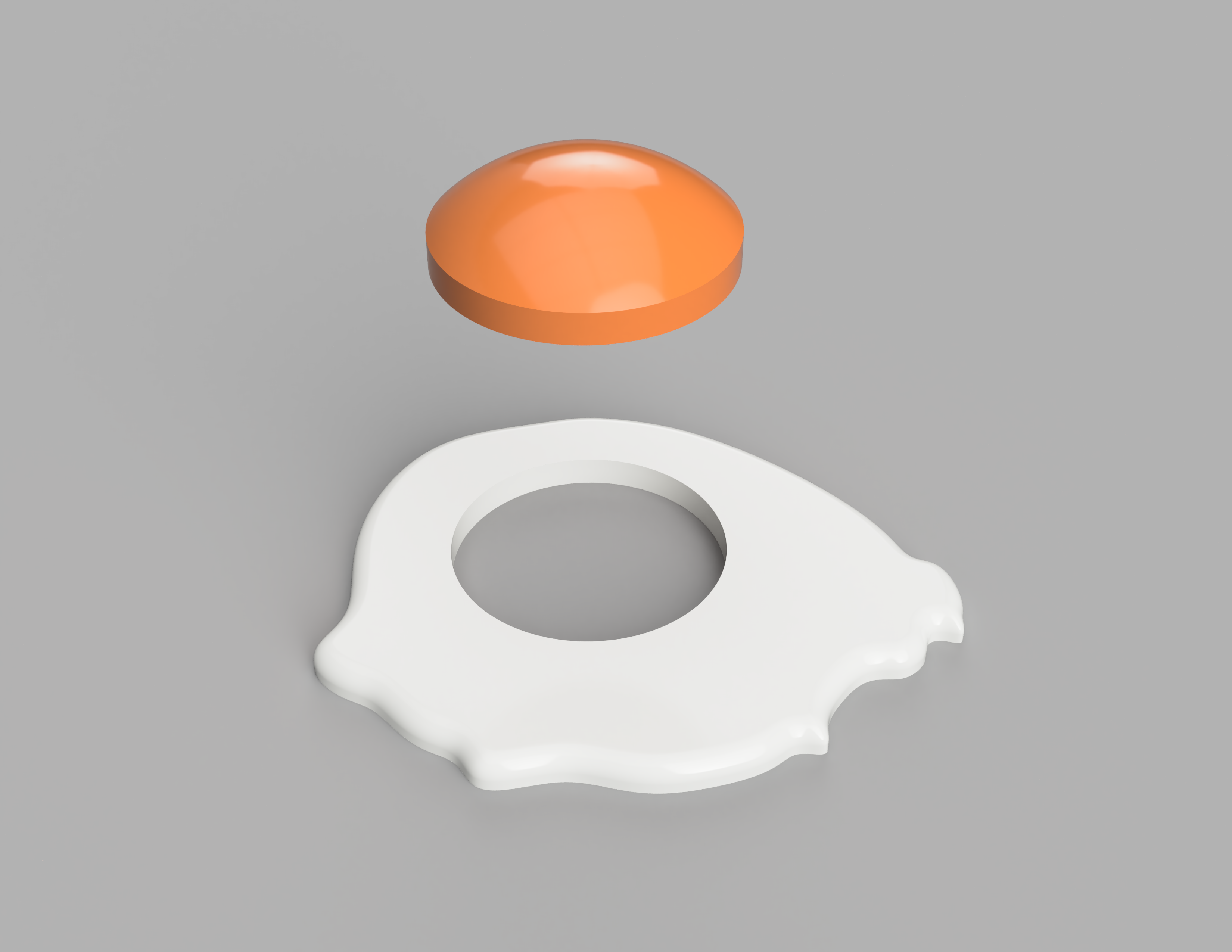 Fried Egg Magnet — miniatura 2