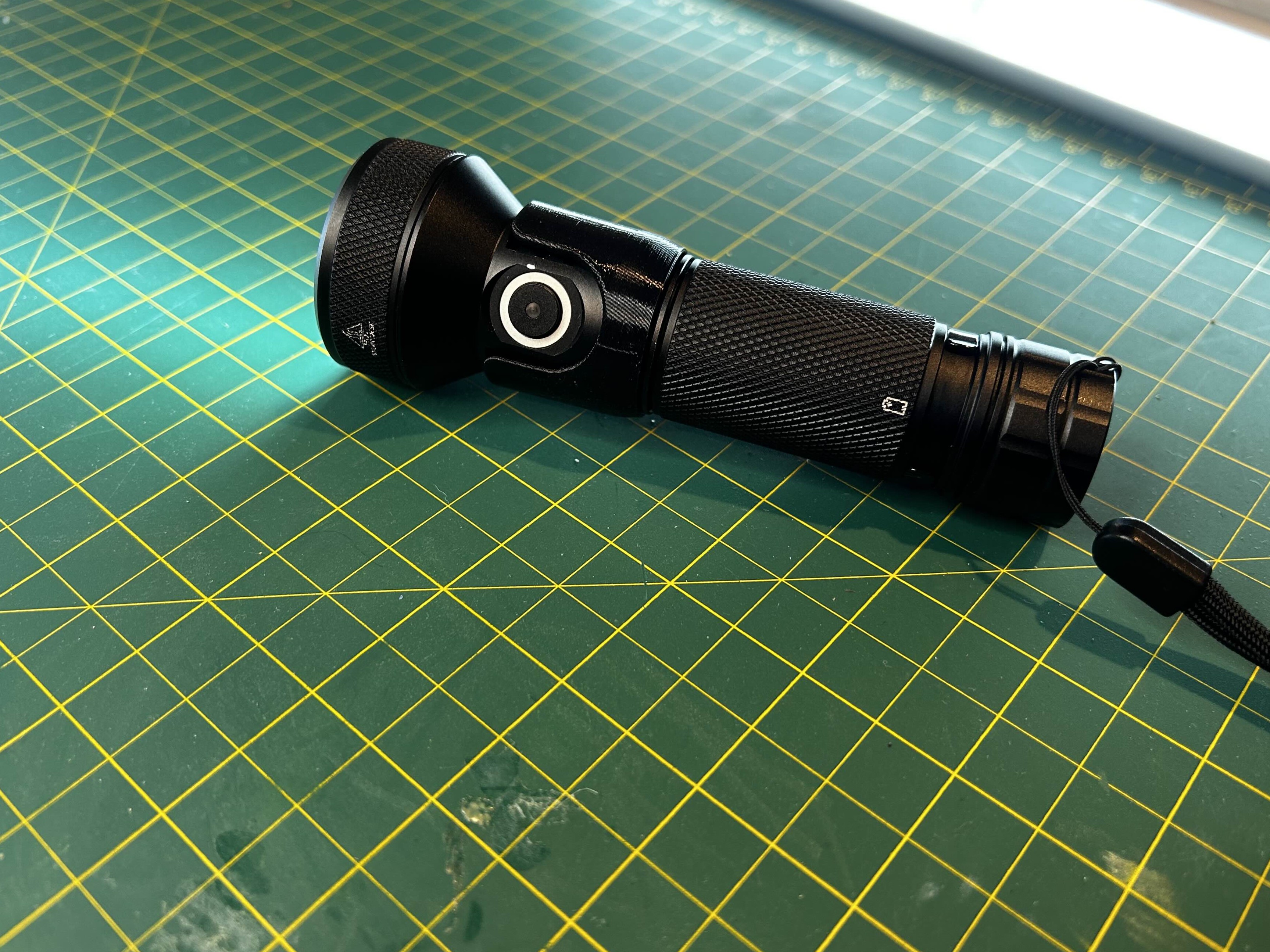 Improved Sofirn IF22A Flashlight Button Cover/Guard