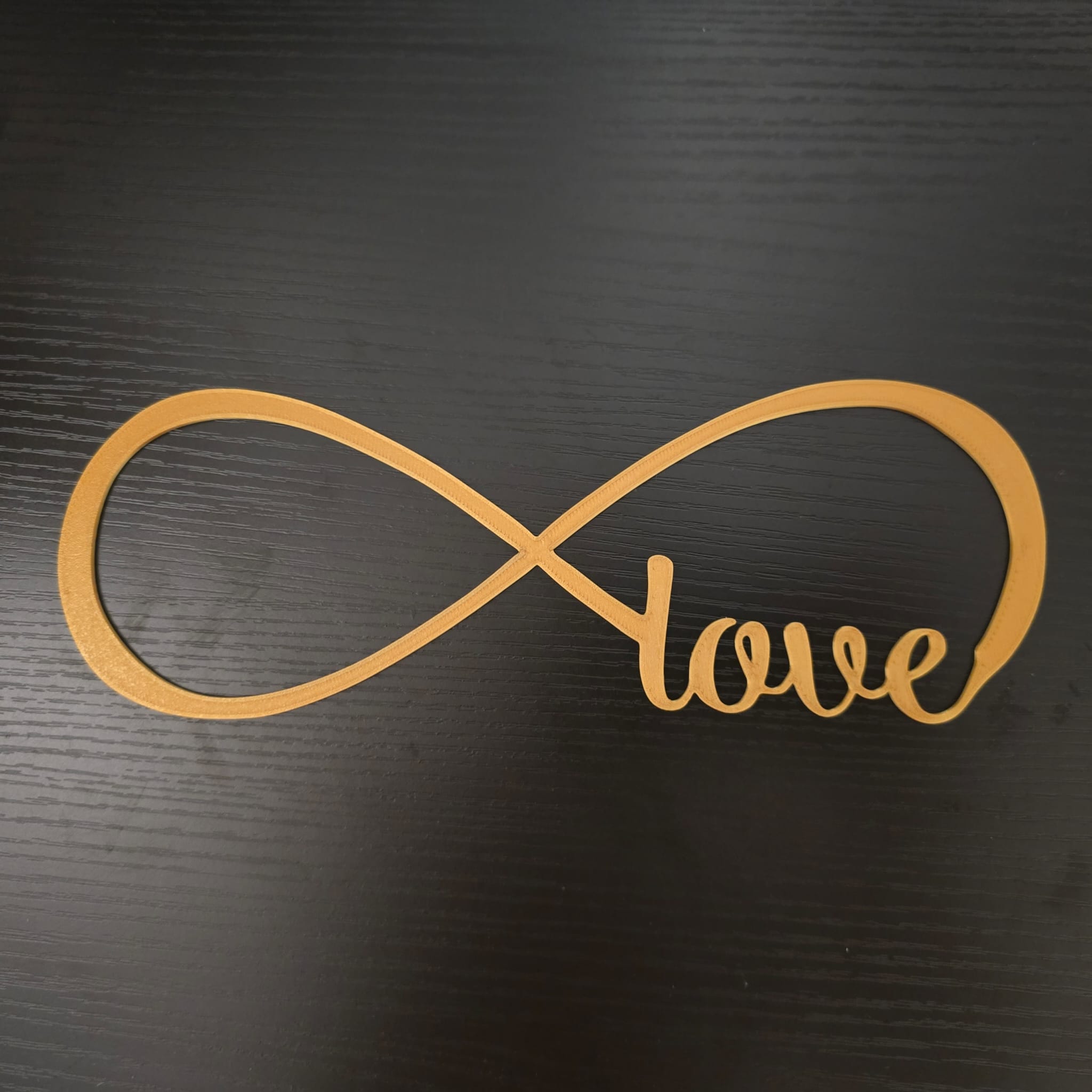 Unendliche Liebe Symbol Wanddeko
