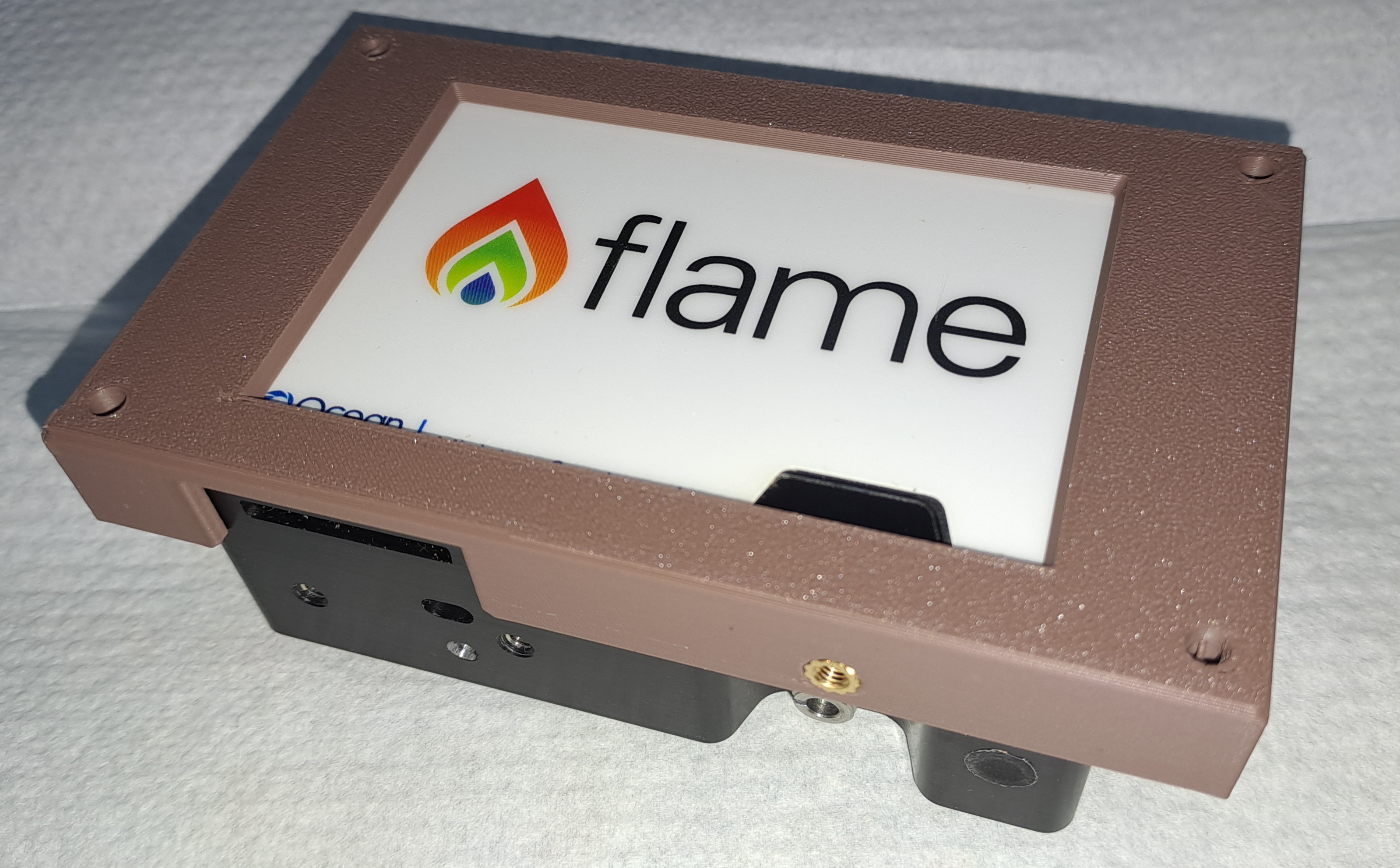 Spectrometer holder for Ocean Optics