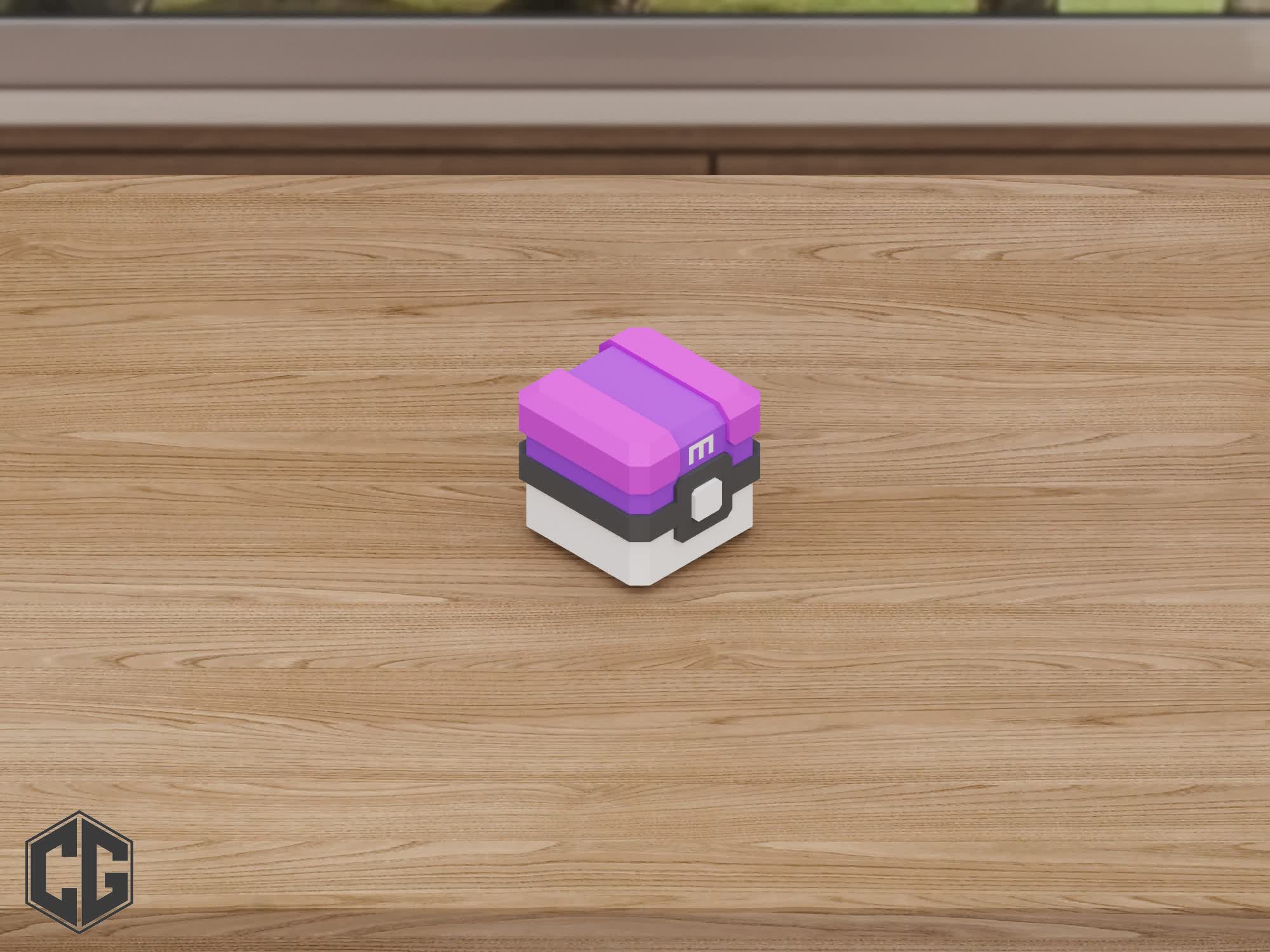Miniatura 5 do modelo 3D MasterBall Pokemon Multipart