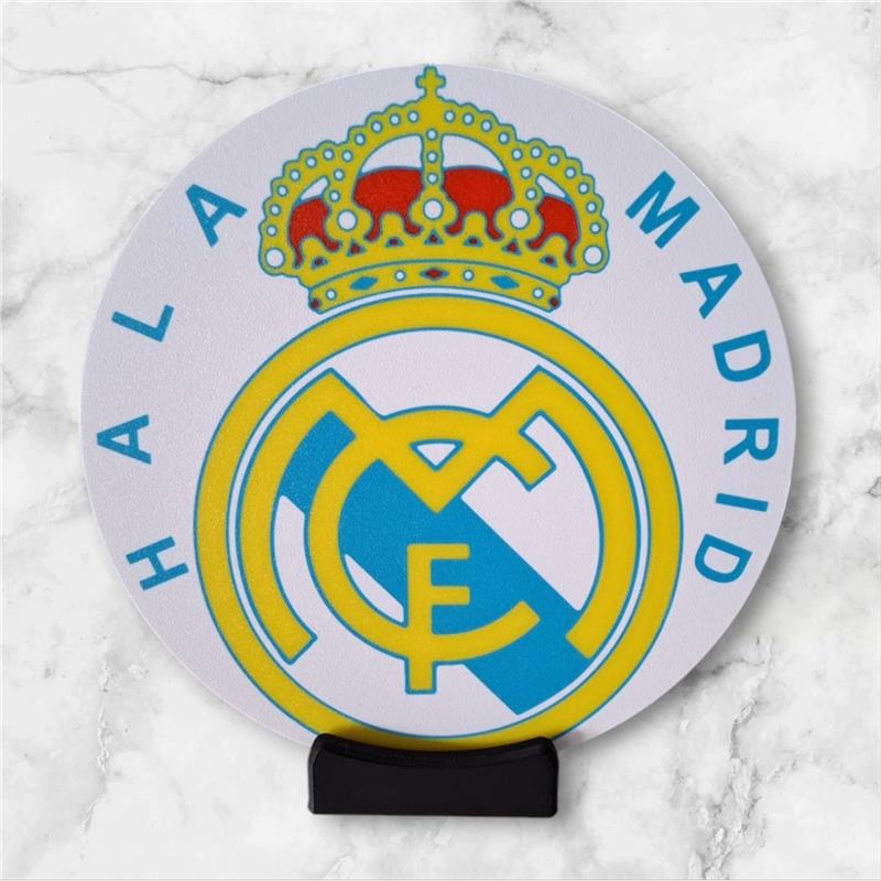 Real Madrid display plate 240 mm with stand